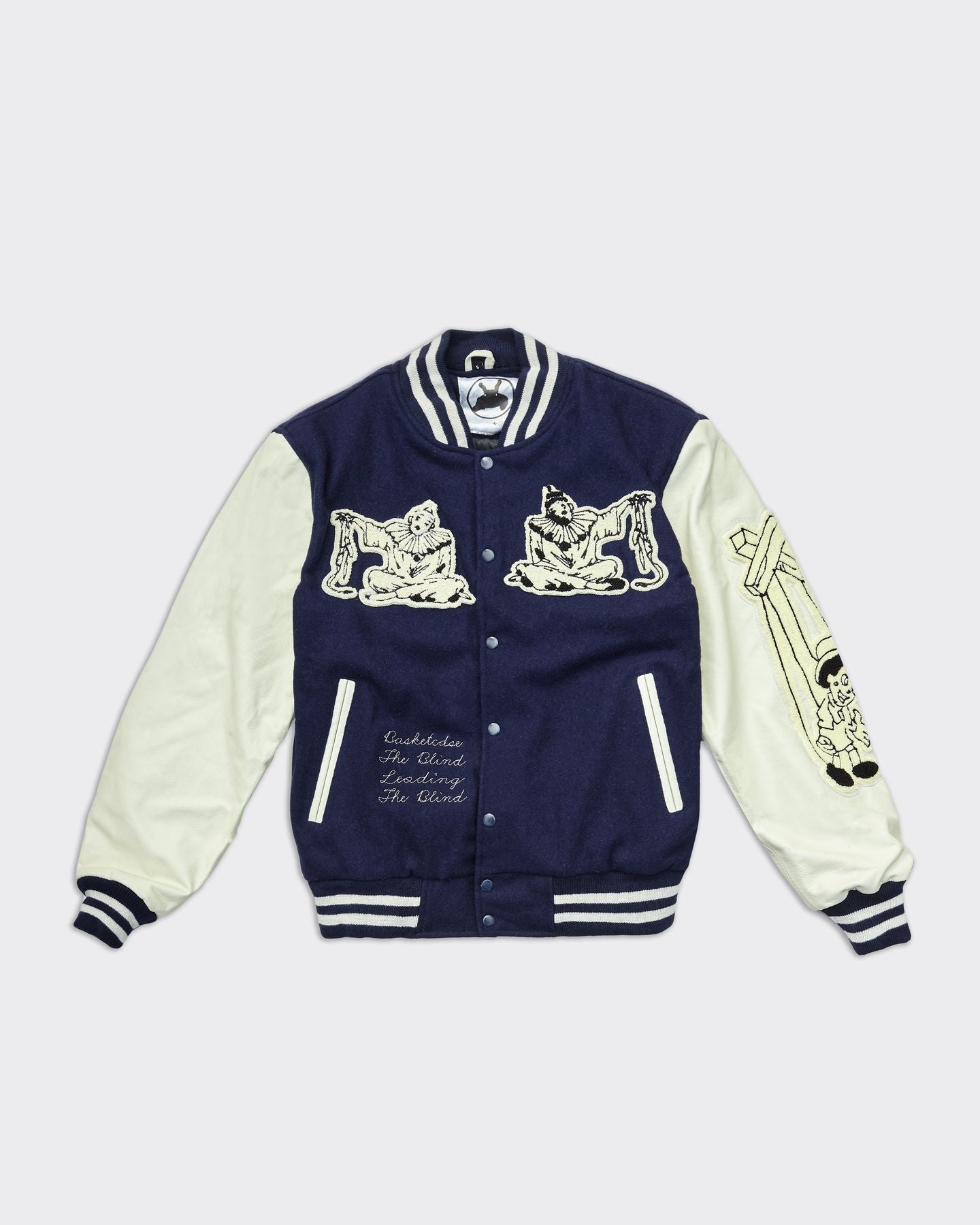 Giacca Varsity Letterman Marionette Blu Navy