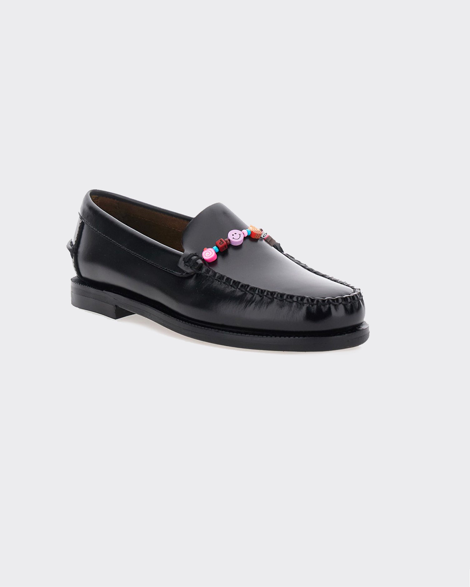 Mocassino Frank Beads Nero