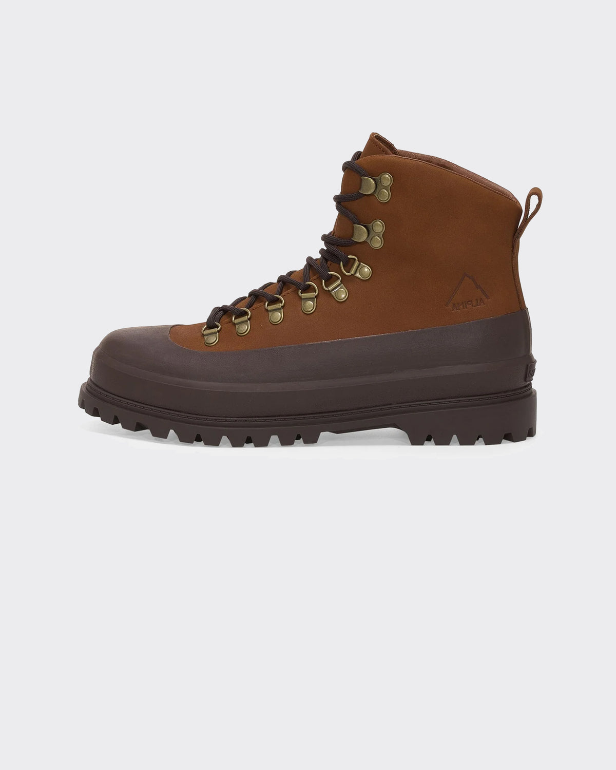 Sneakers 3346 Alpina Pedula Nubuck Brown Caramel/Dark Brown