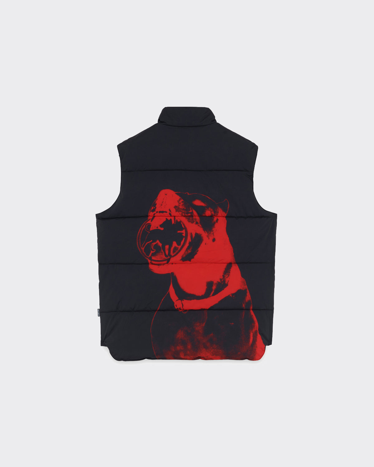 CLUB DOGO Puff Vest Dogo Breed Nera