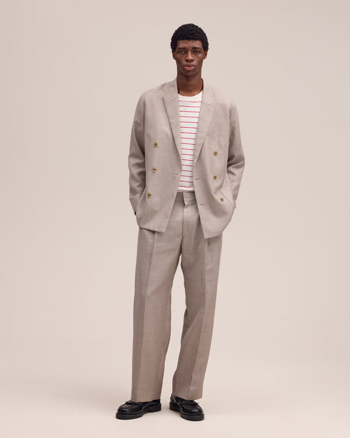 Pantalone Kay Khaki Melange