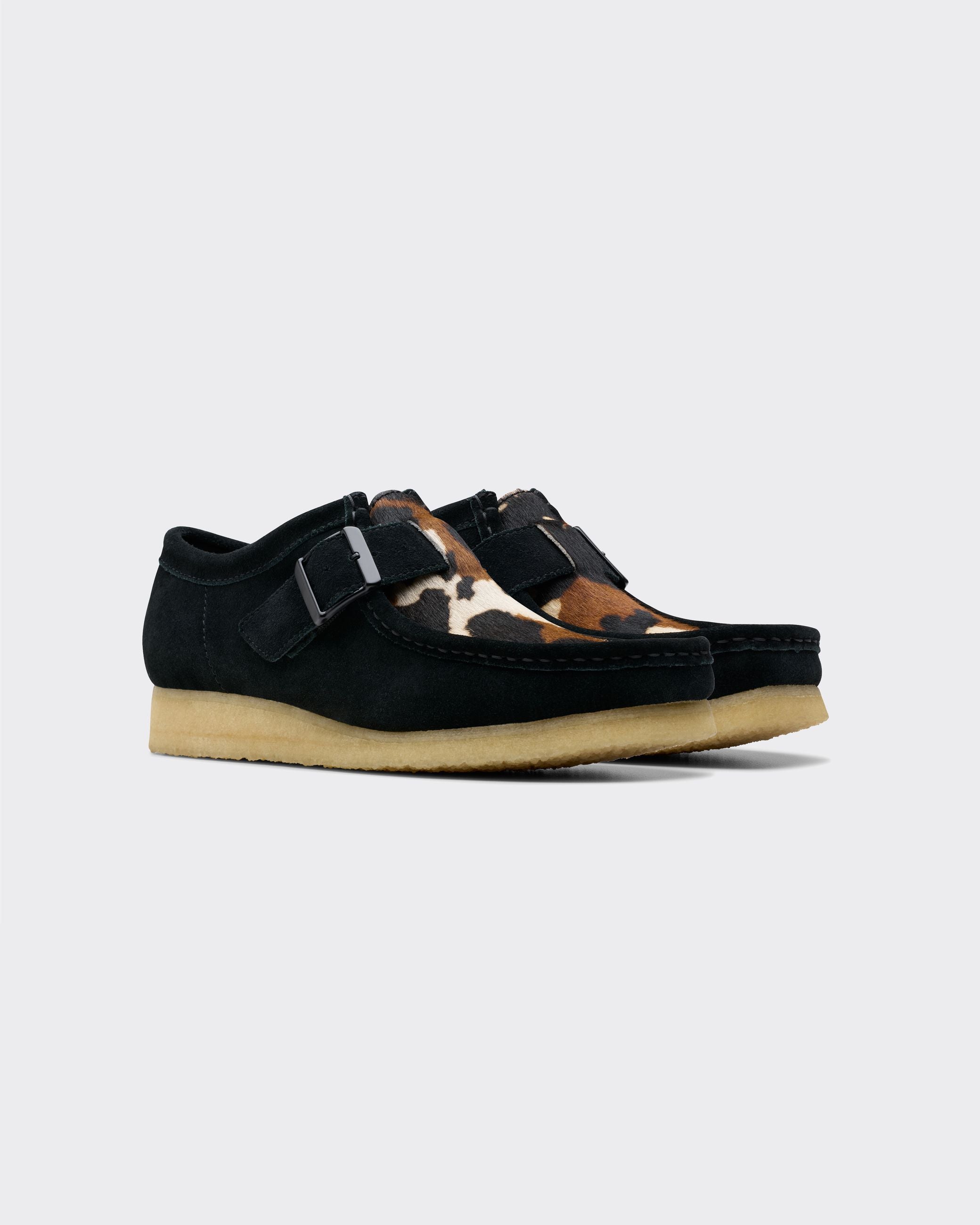 Sneakers Wallabee Buckle Nere