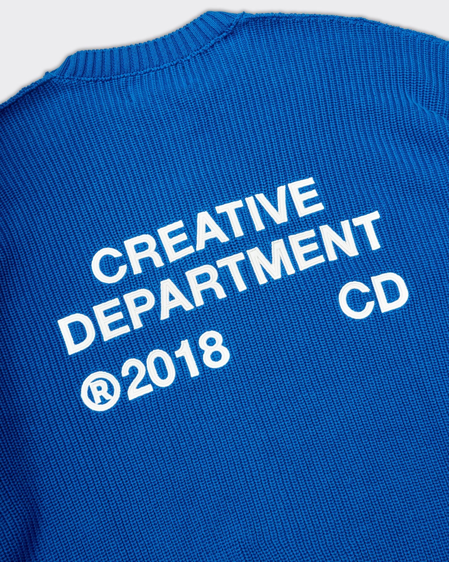 KNIT CREATIVE DPT sweater BLUE