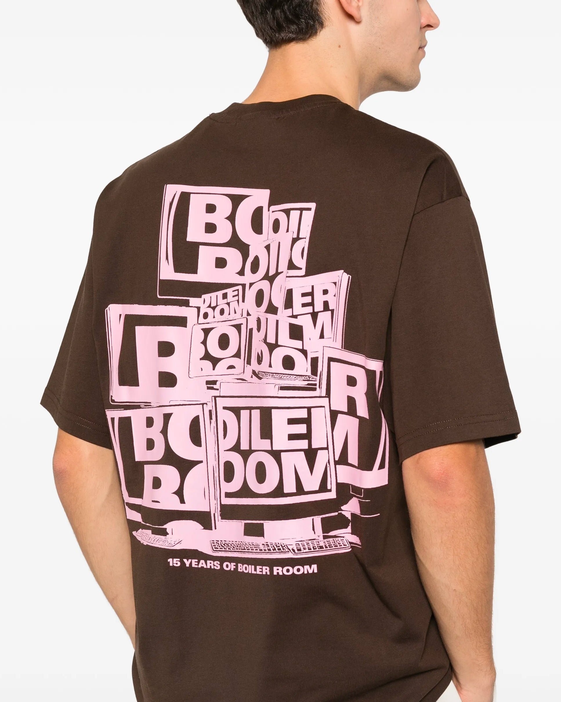 T-Shirt 15 Years Monitor Marrone