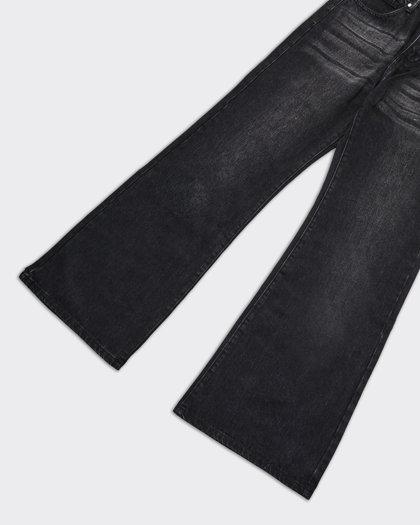 Jeans Lax Flair Denim Nero