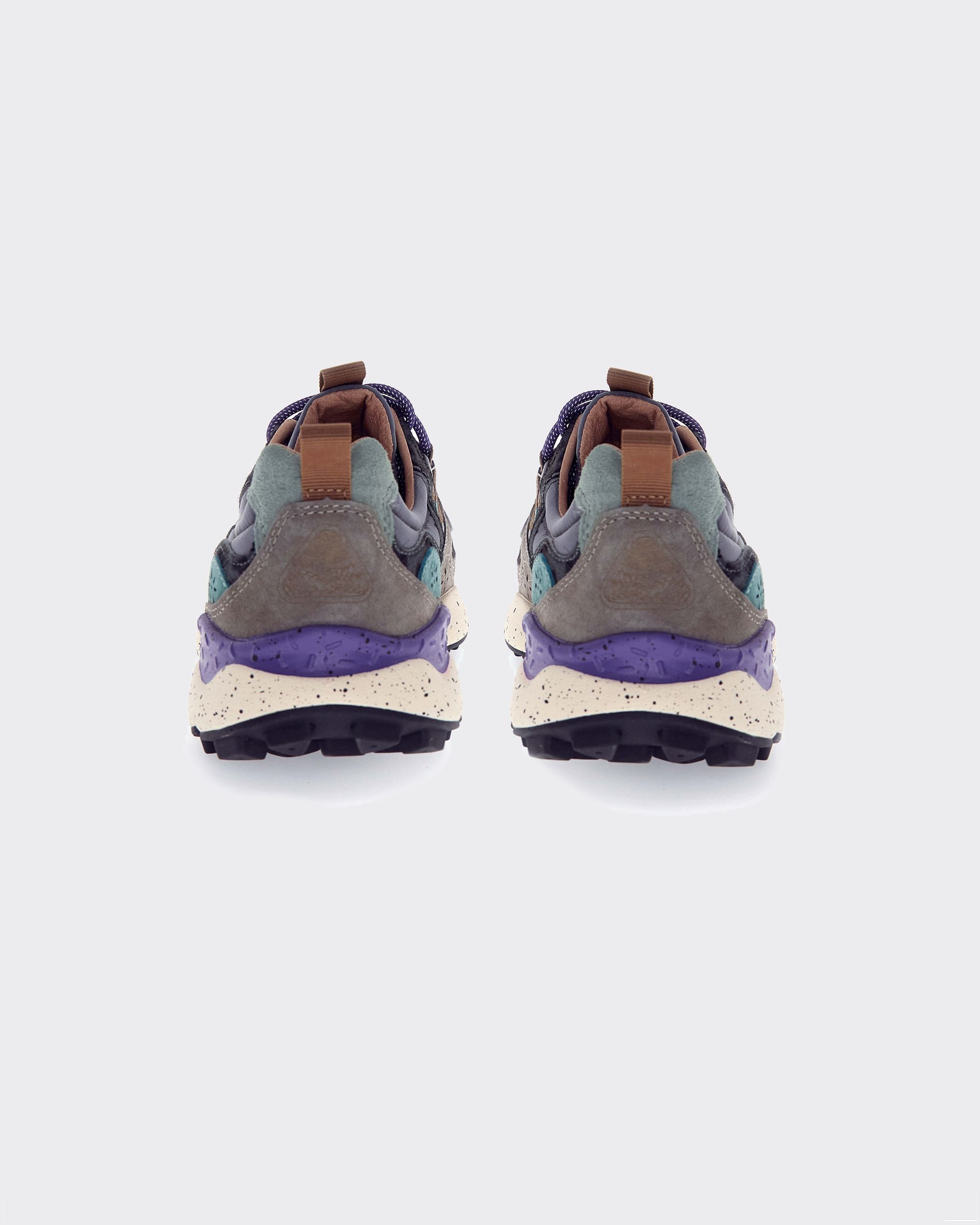 Sneakers Yamano 3 Uni Suede-Pony Hair-Nylon Dark Grey/Anthracite/Bottle