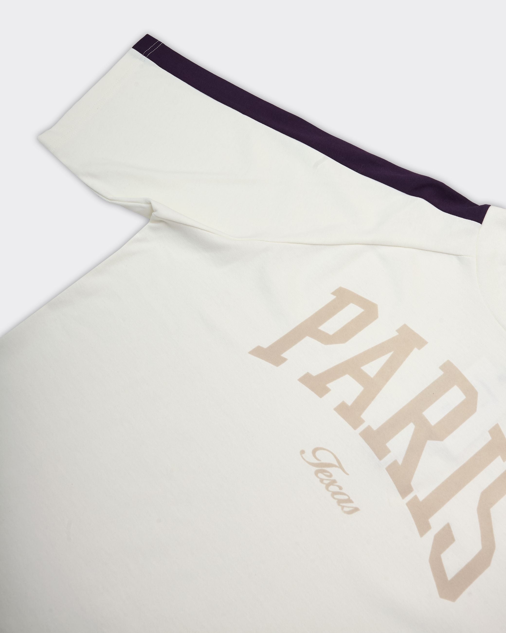 T-Shirt Paris Crewneck Boxy Bianca