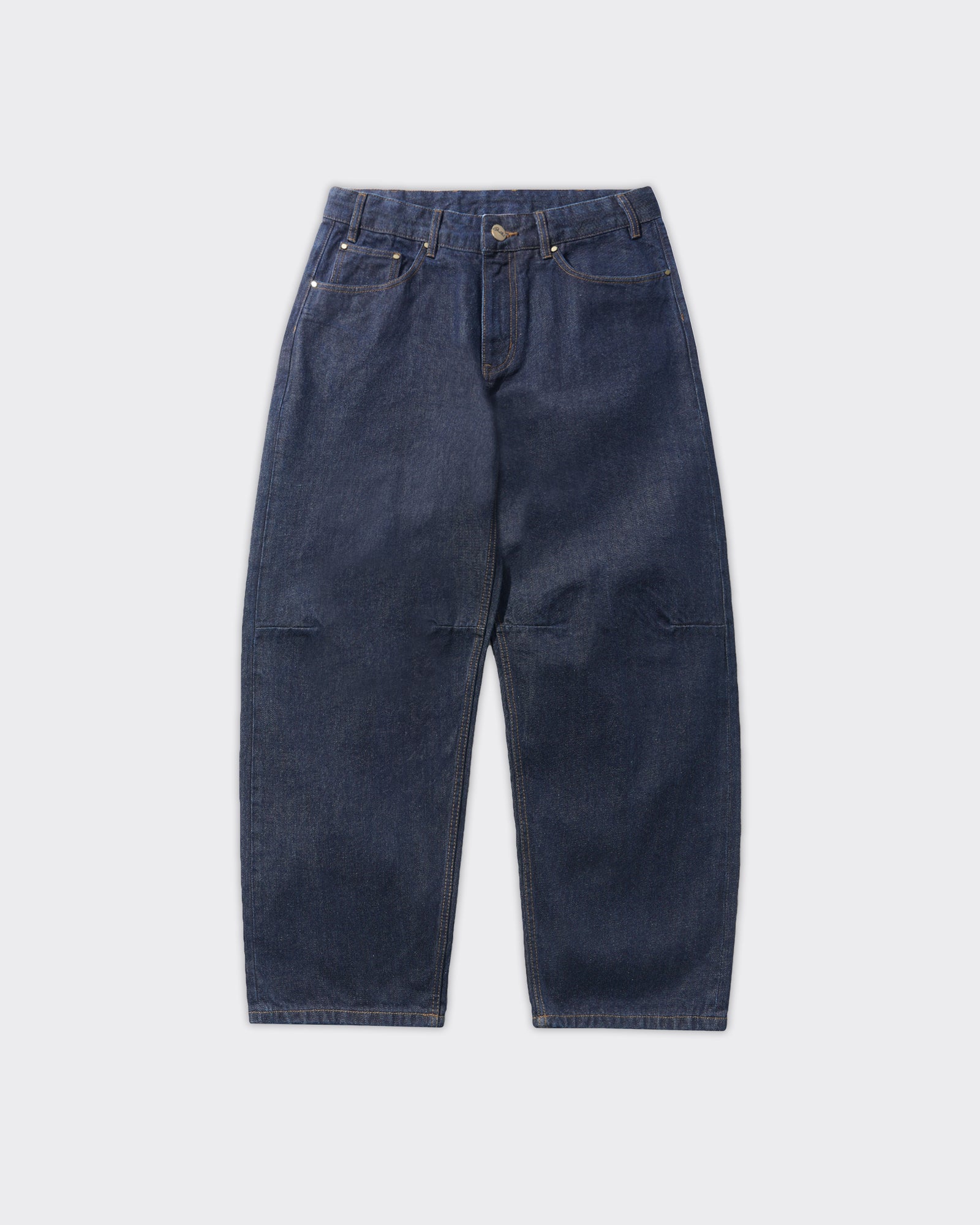 Jeans Wide Cut Denim Selvedge Blue