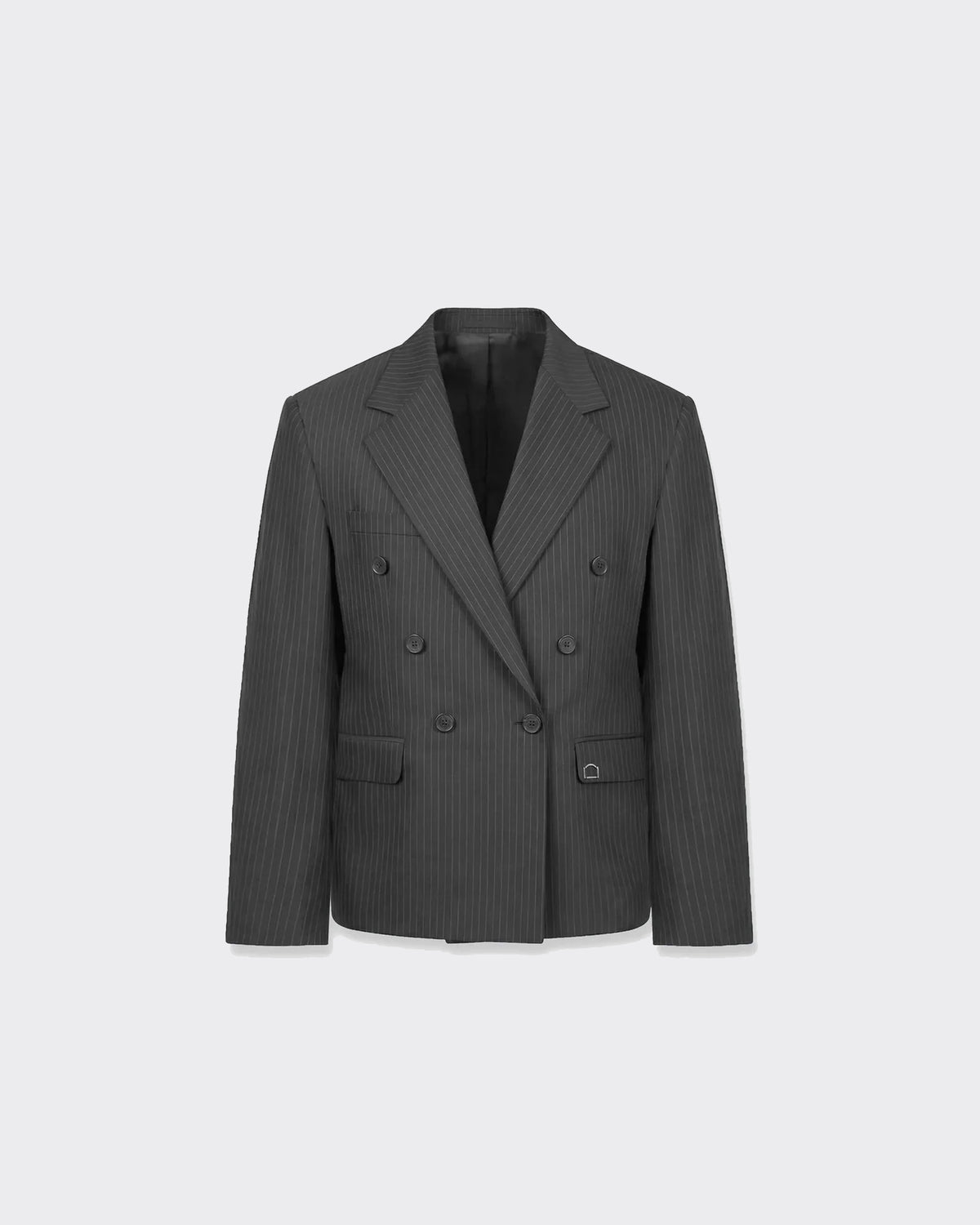 Blazer Signe Pinstripe Grigio