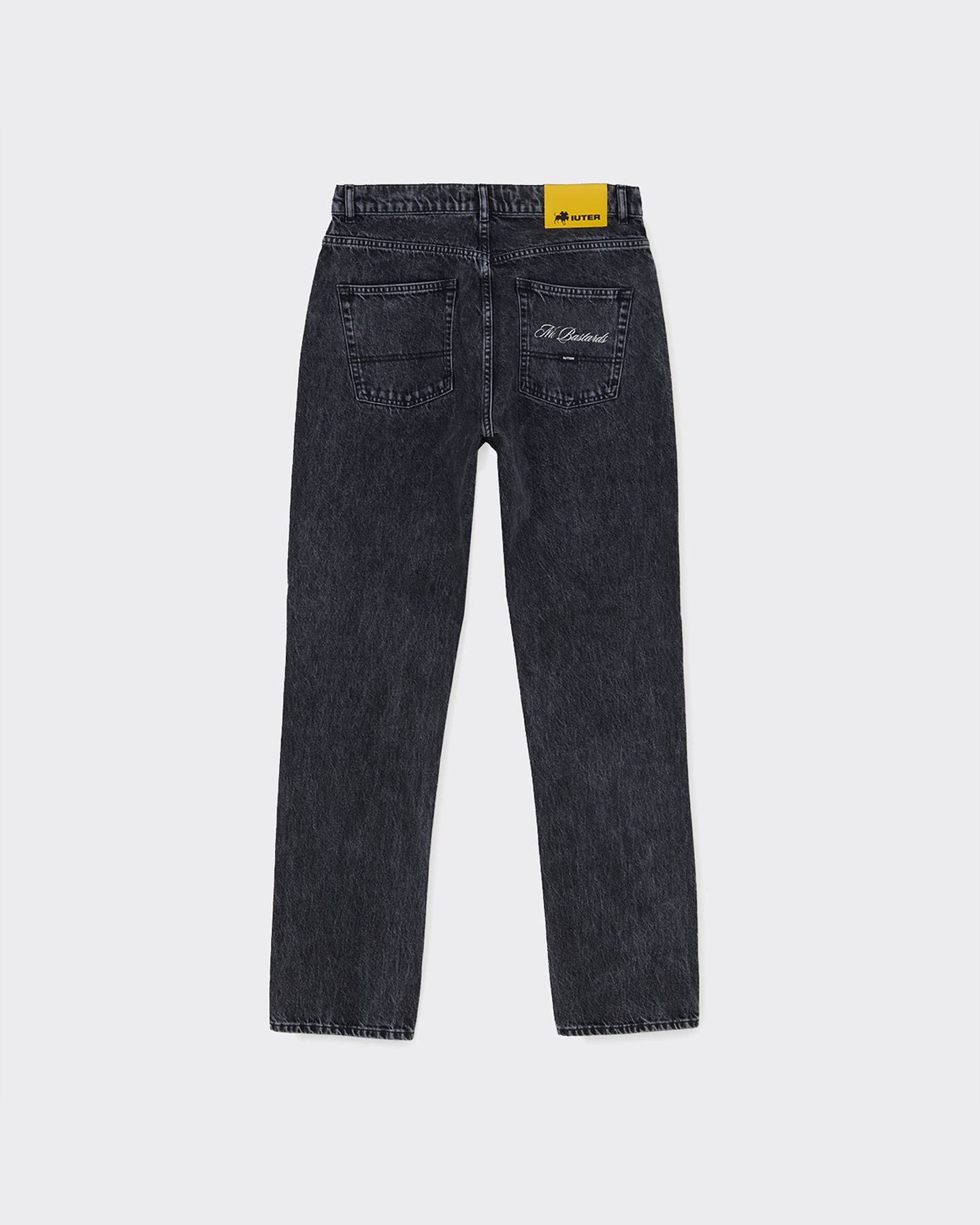 CLUB DOGO Jeans Logo Regular Denim Grey