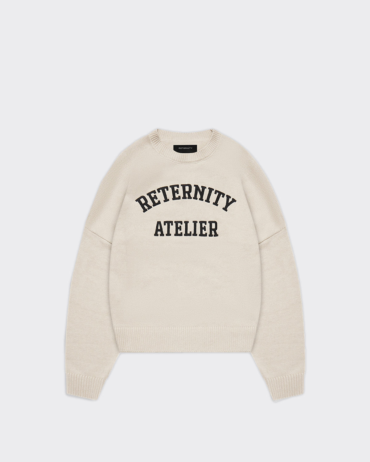 Maglione Knit Événie Logo Crema