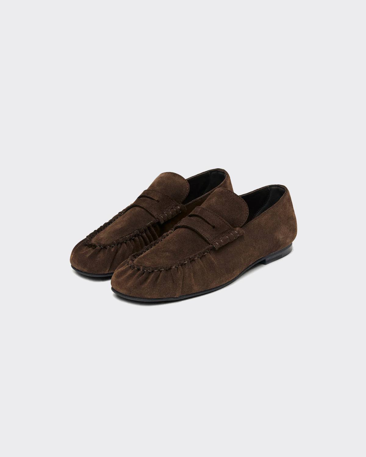 Mocassino Aven Suede Brown Leather Chocolate