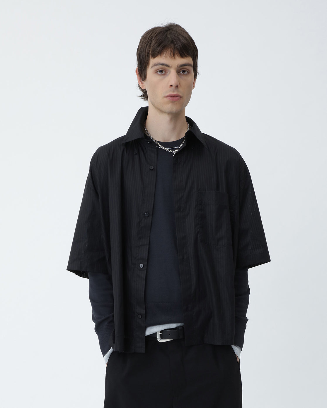 Camicia Maza SS Nera