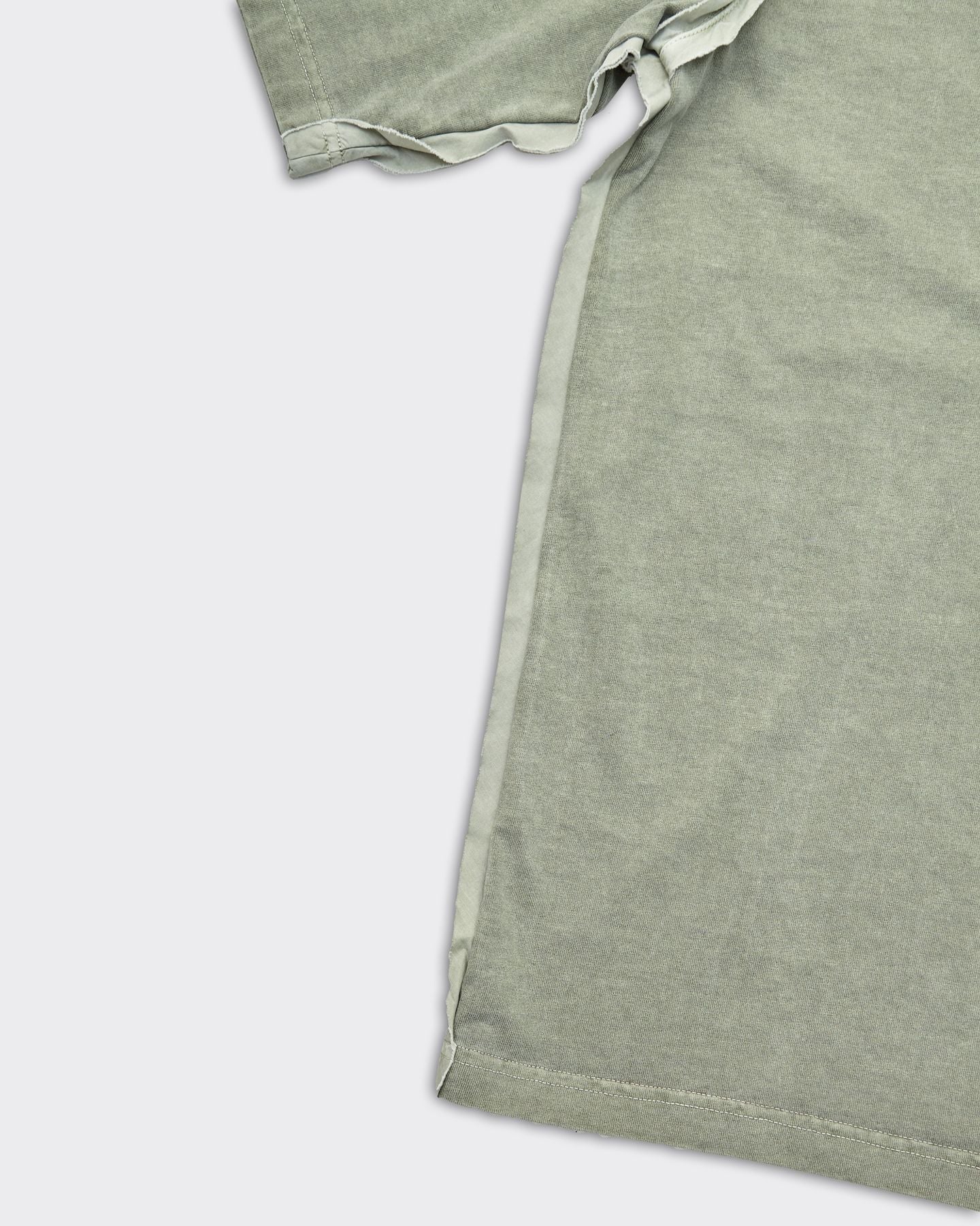 T-Shirt Facade Verde/Grigia