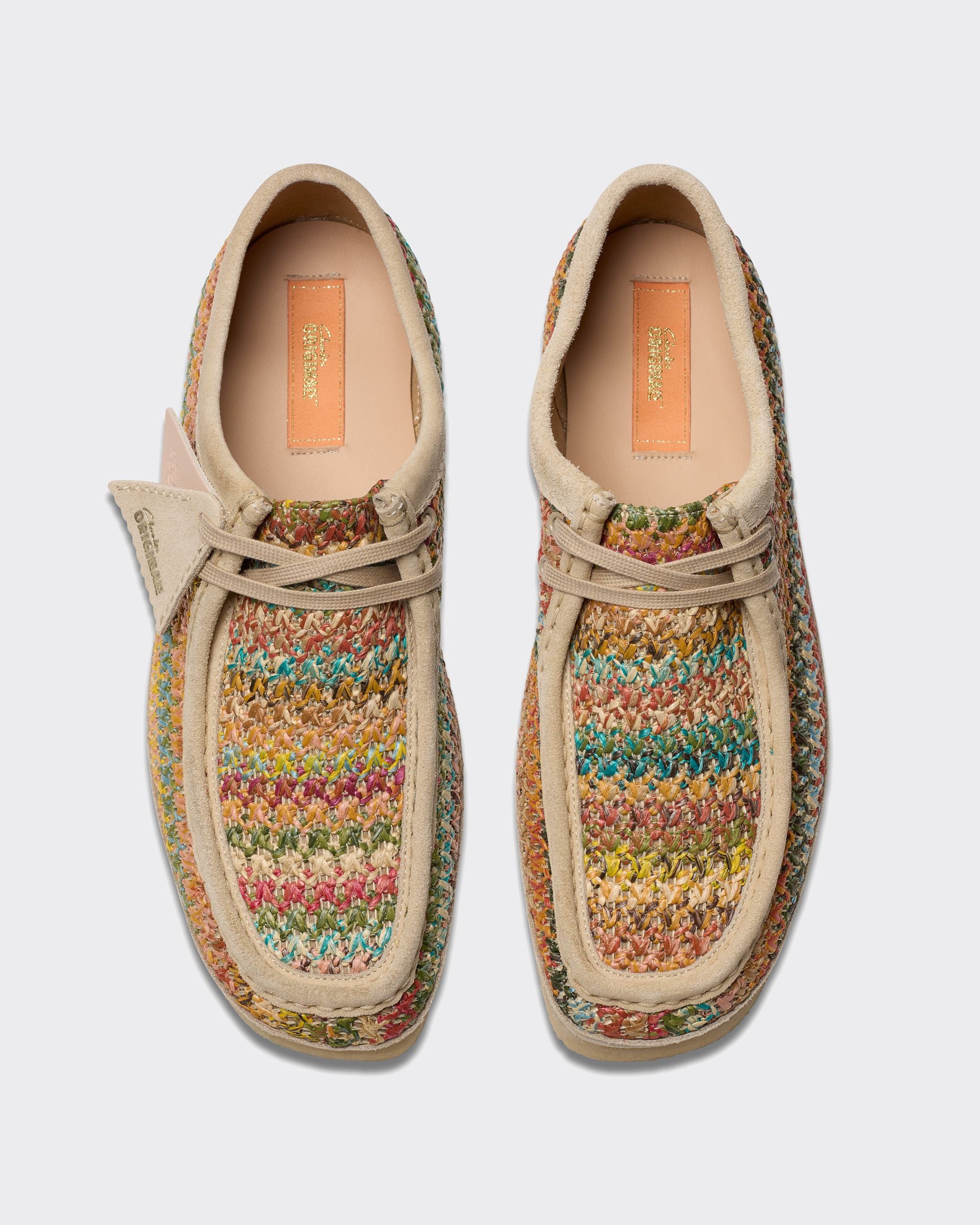 Sneakers Wallabee Raffia Multicolor