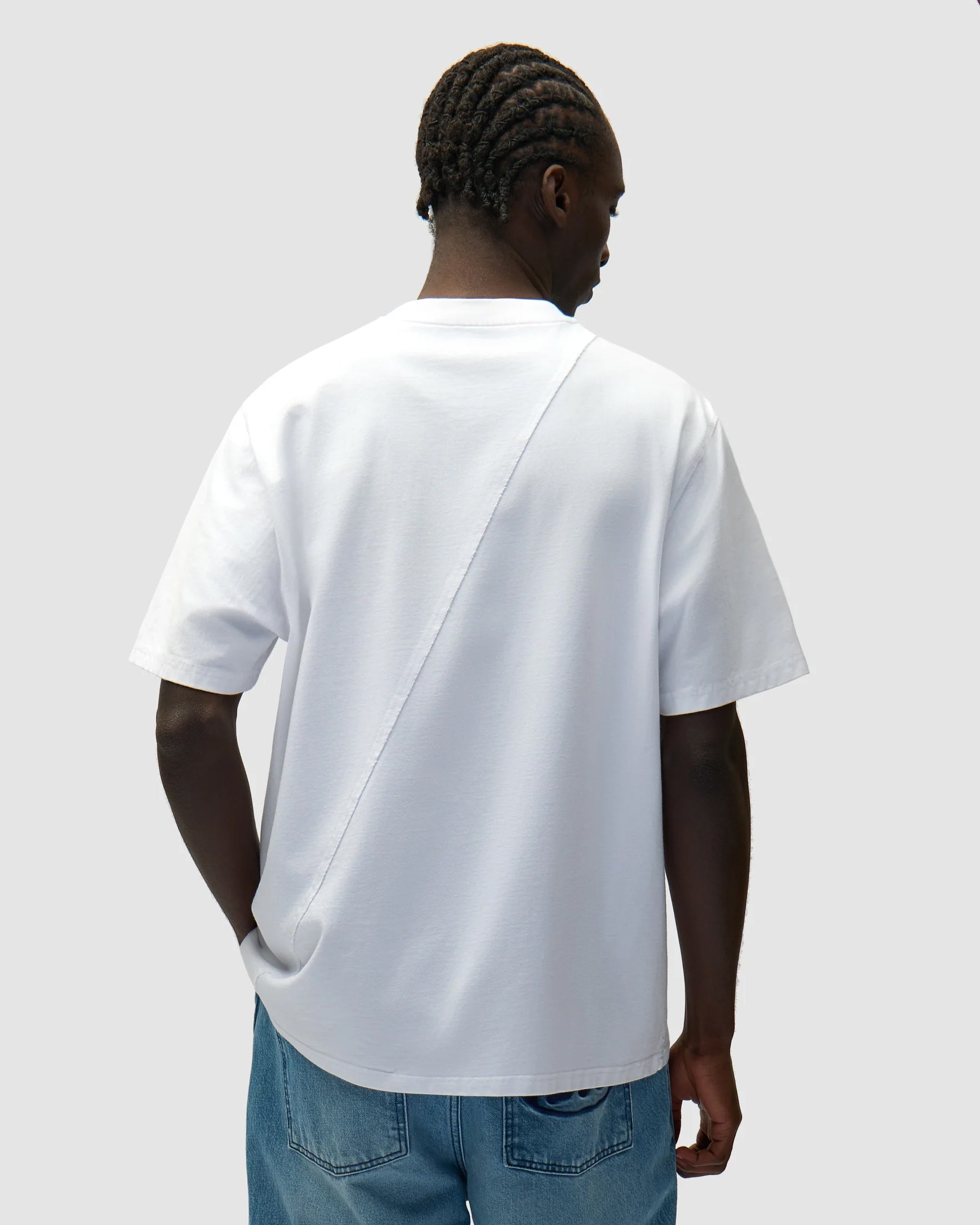 T-Shirt Circle Logo Bianca