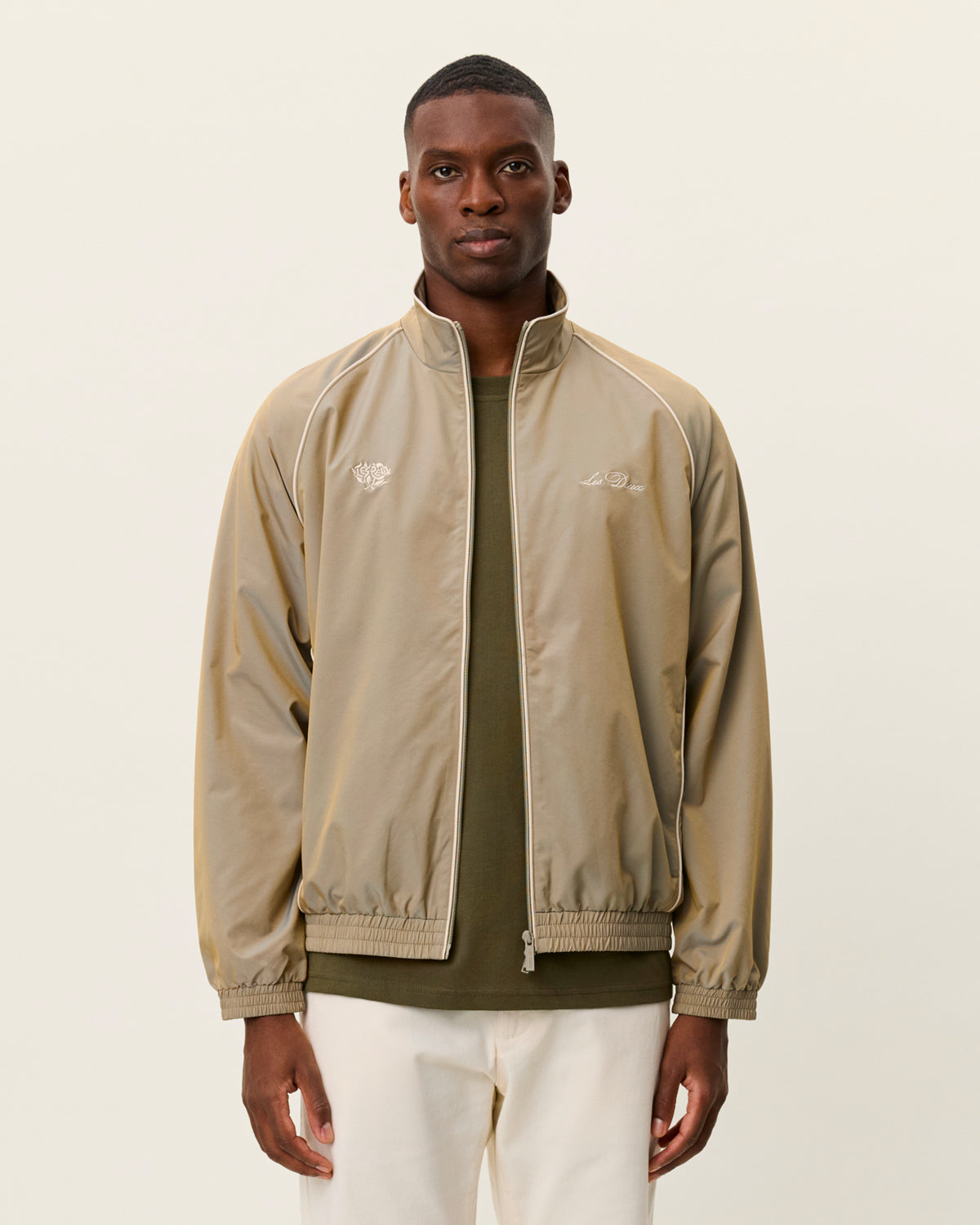 Track Jacket Laurel Shiny Sand