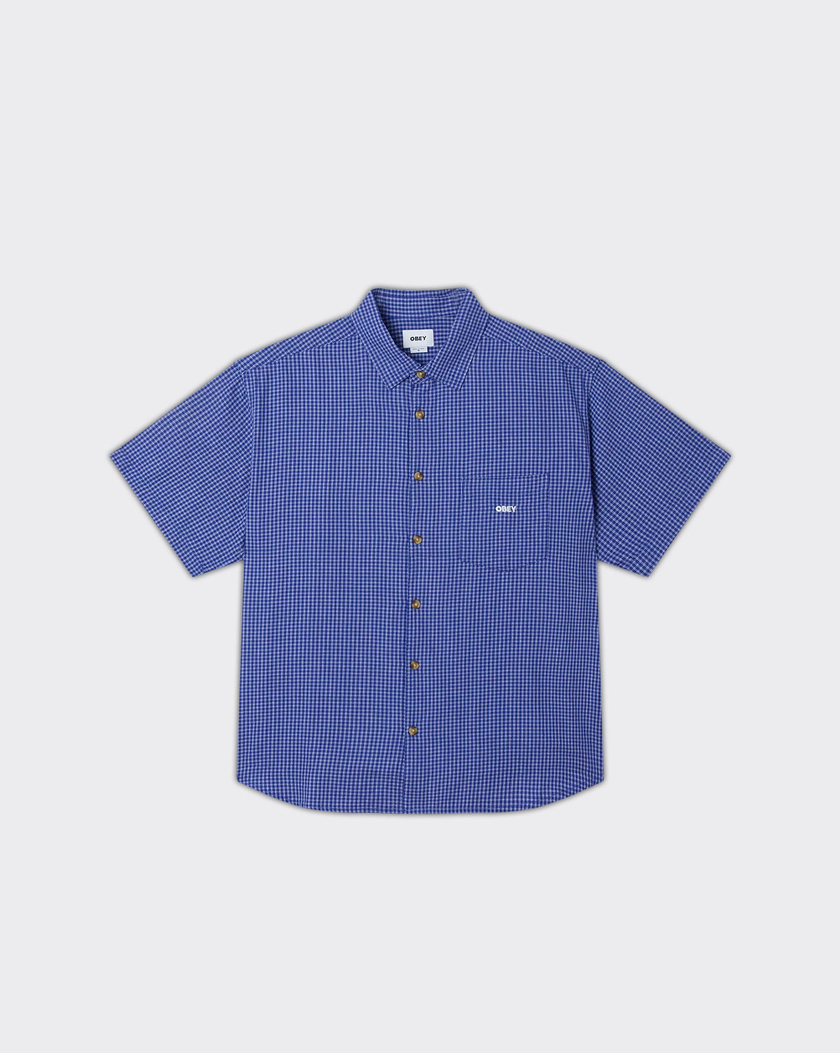 Camicia Bigwig Frank Woven Surf Blu