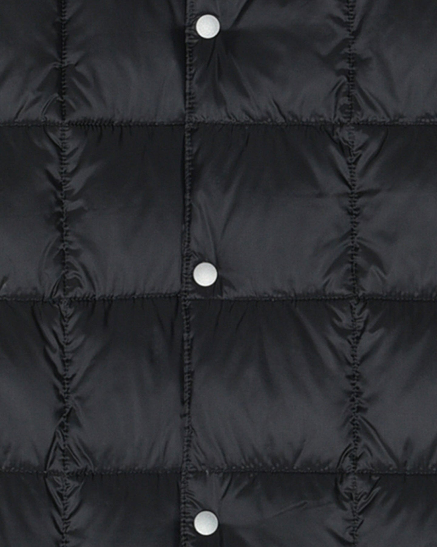 Vest Crewneck Button Down Nero