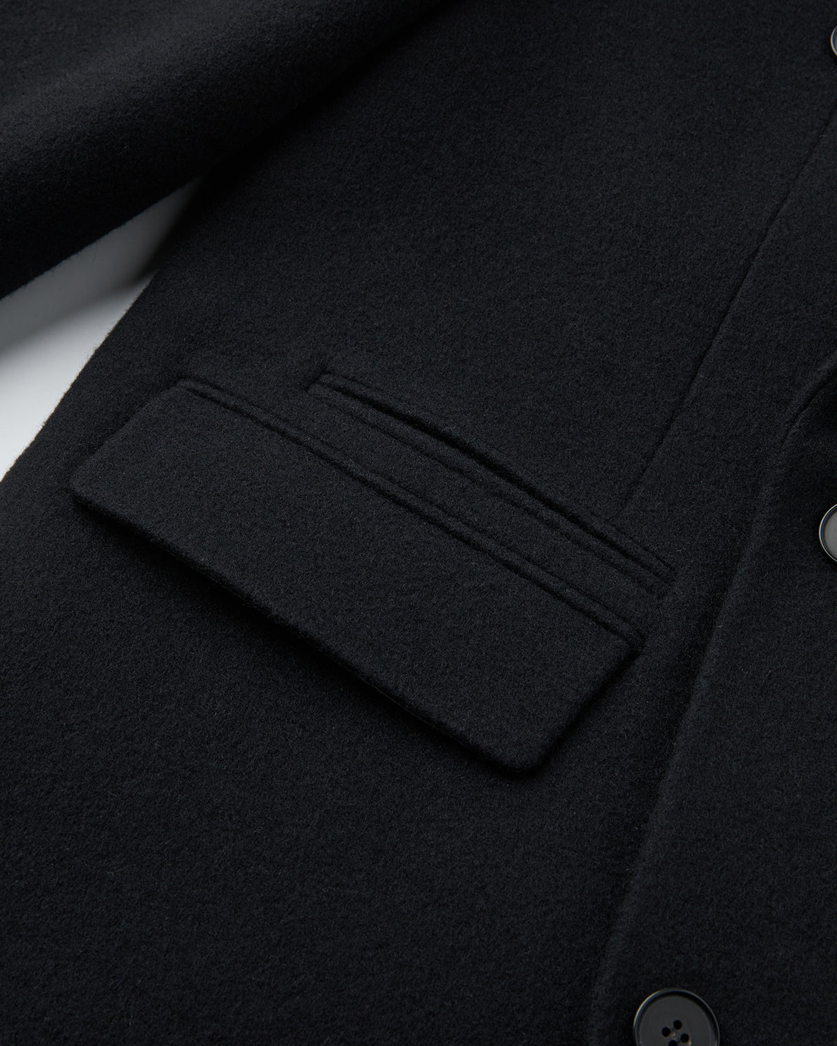 Cappotto Hector Double Nero