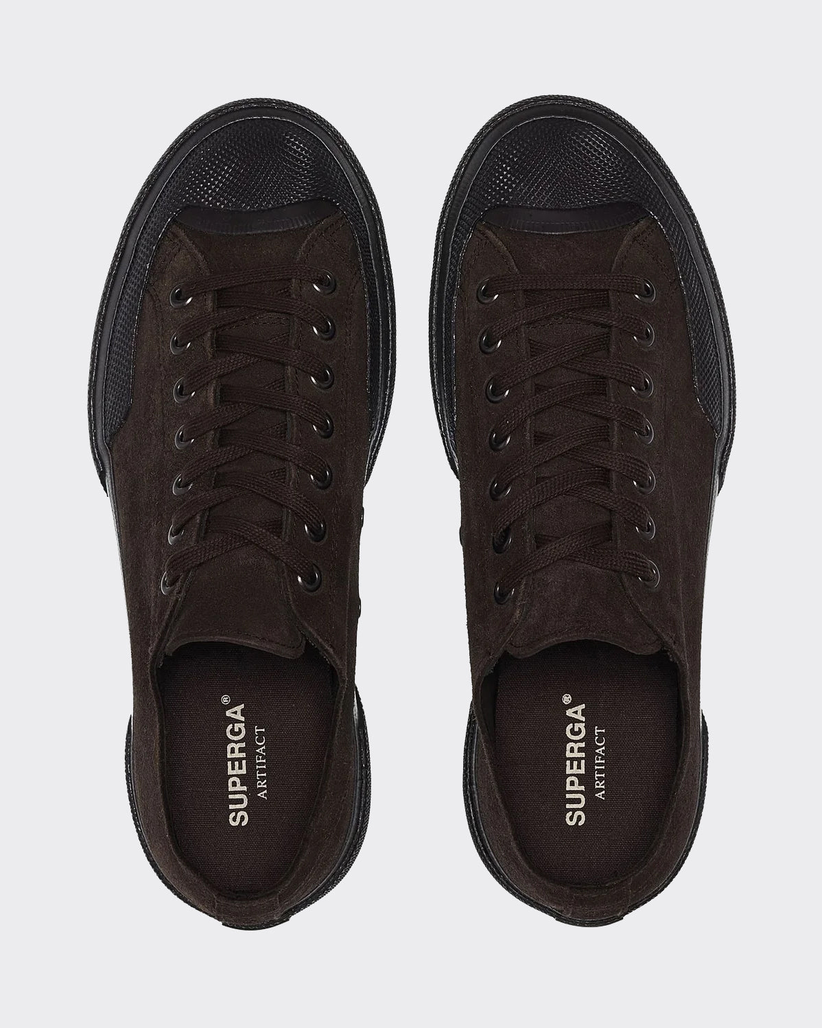 Sneakers 2432 Works Suede Flesh Out Brown Coffee