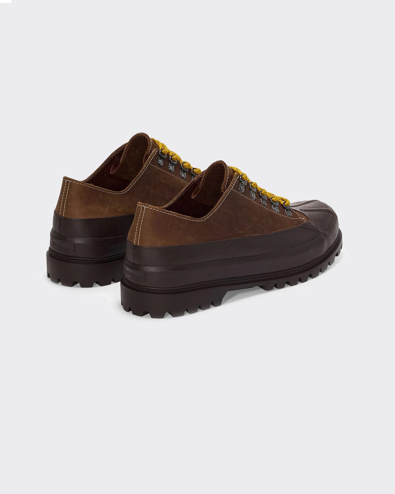 Sneakers 3345 Alpina Duck Crazy Horse Low Cut Brown Horse/Black