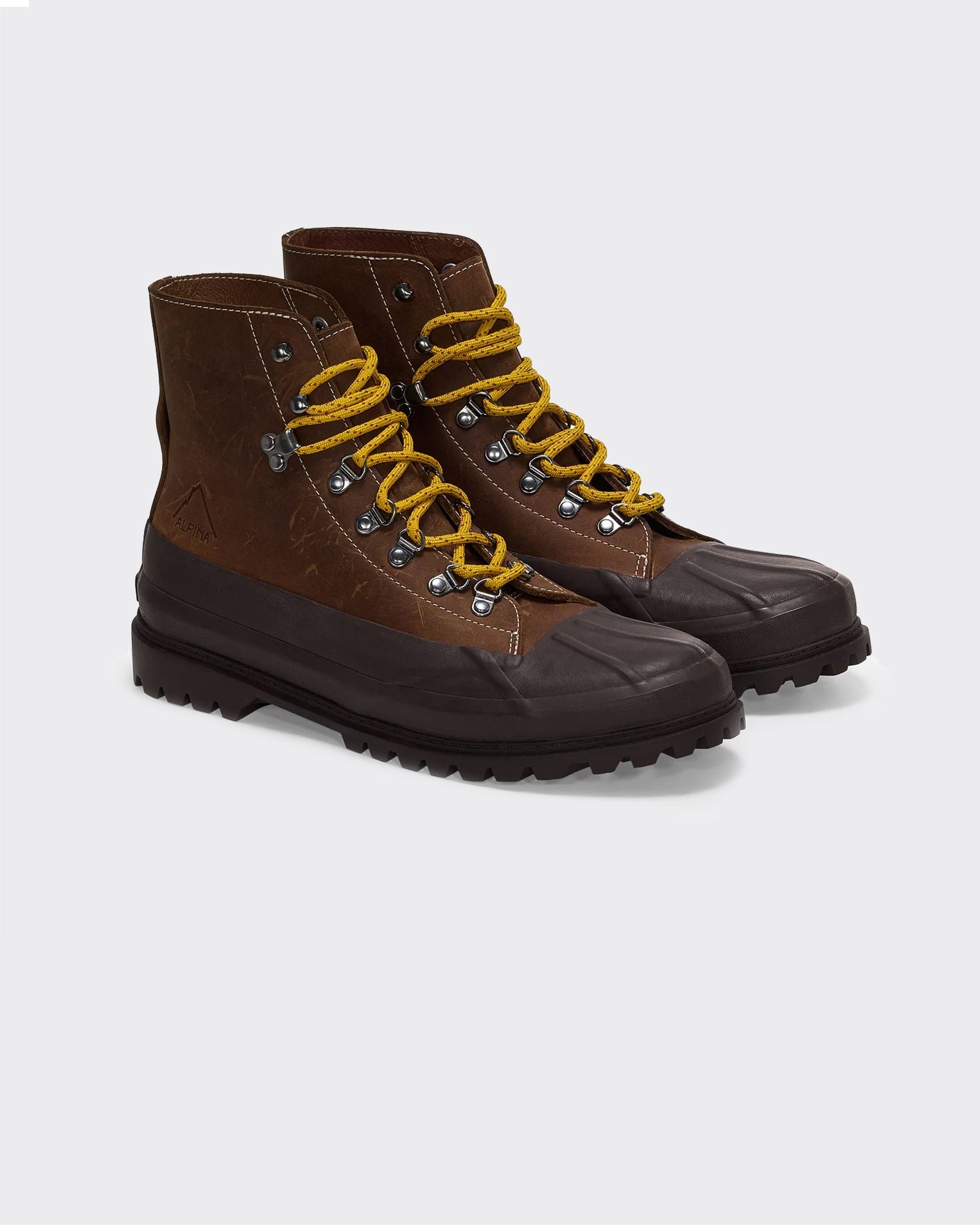 Stivale 3343 Alpina Duck Crazy Horse Brown Horse/Black