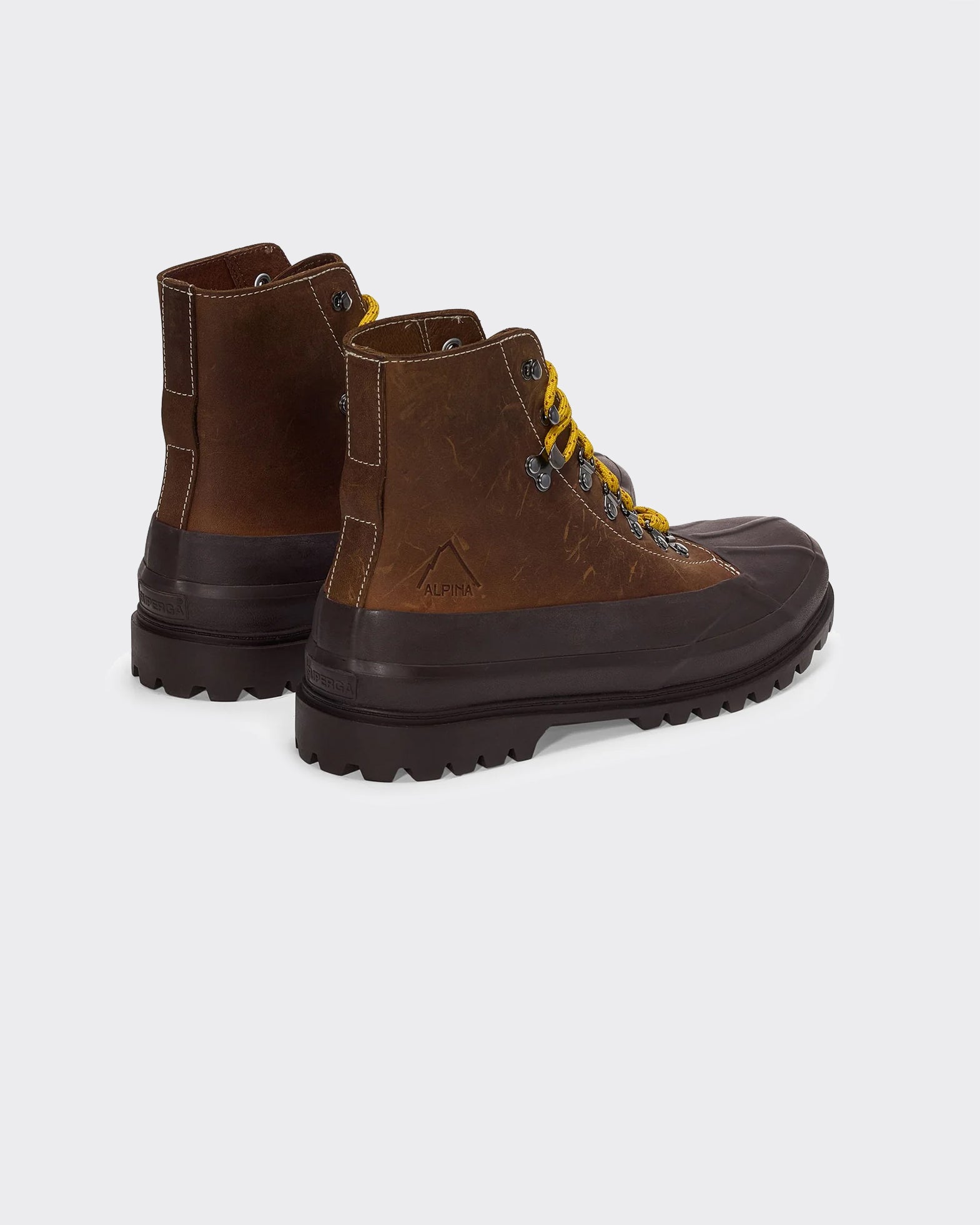 Stivale 3343 Alpina Duck Crazy Horse Brown Horse/Black