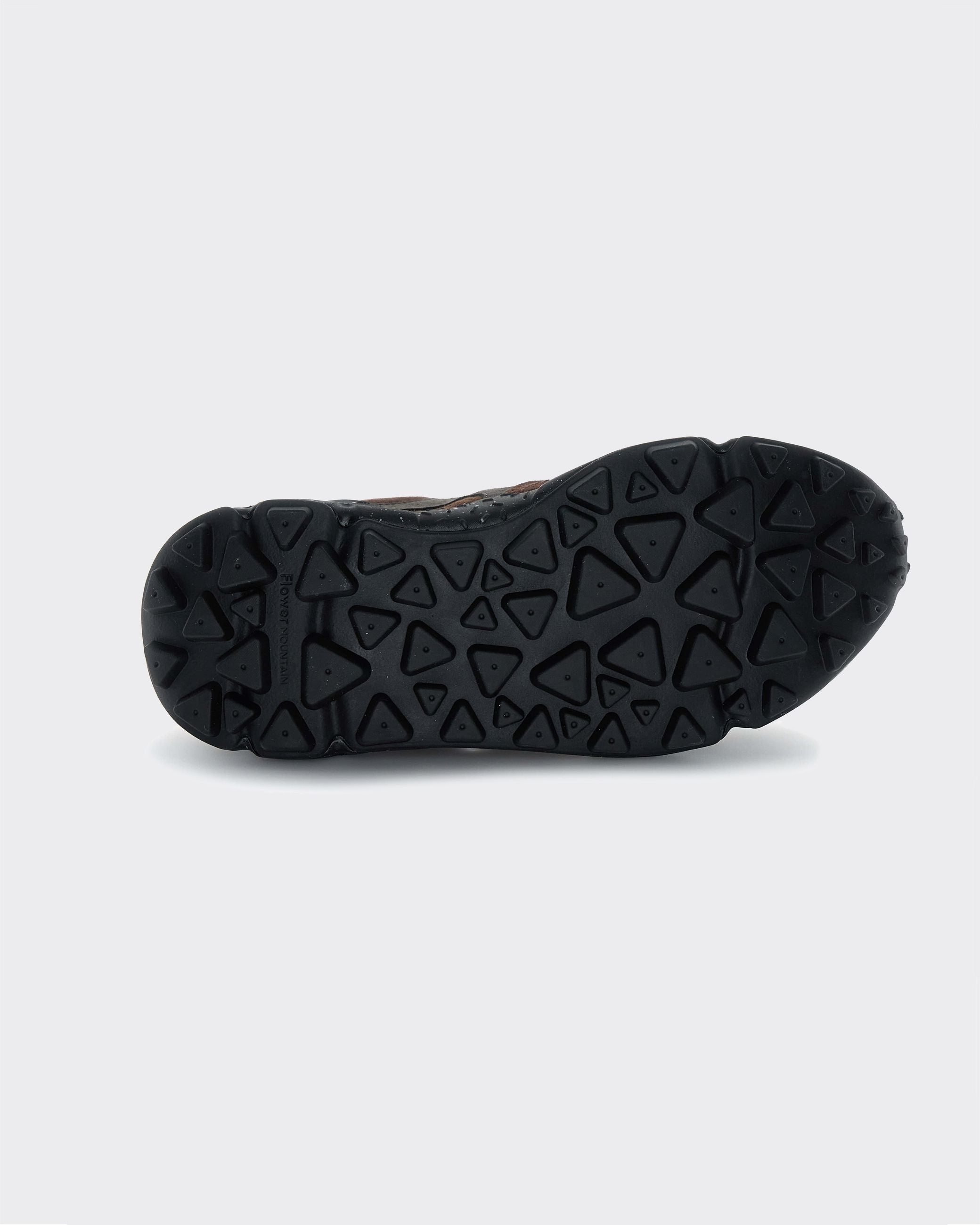 Sneakers Yamano 3 Suede-Nylon Dark Grey/Black/Dark Brown