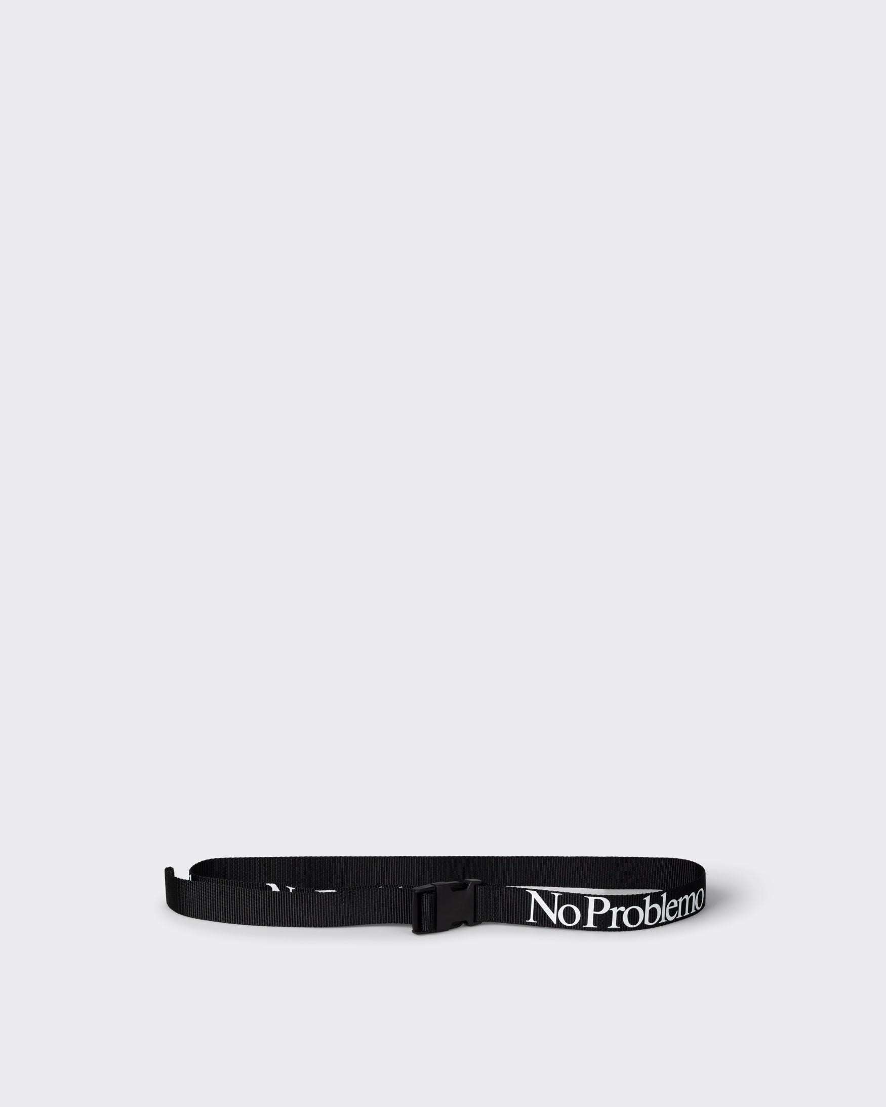 Webbing Belt No Problem Black