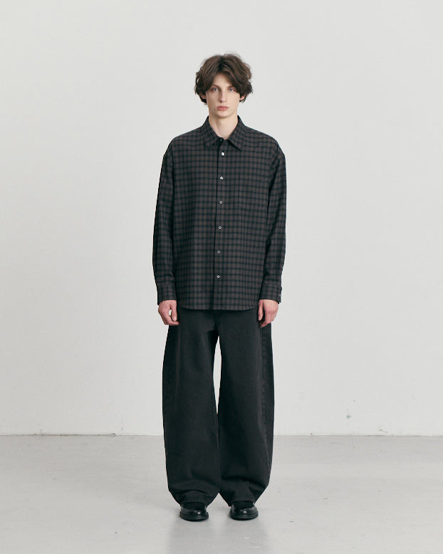 Jeans Relaxed Curved Wide Mud