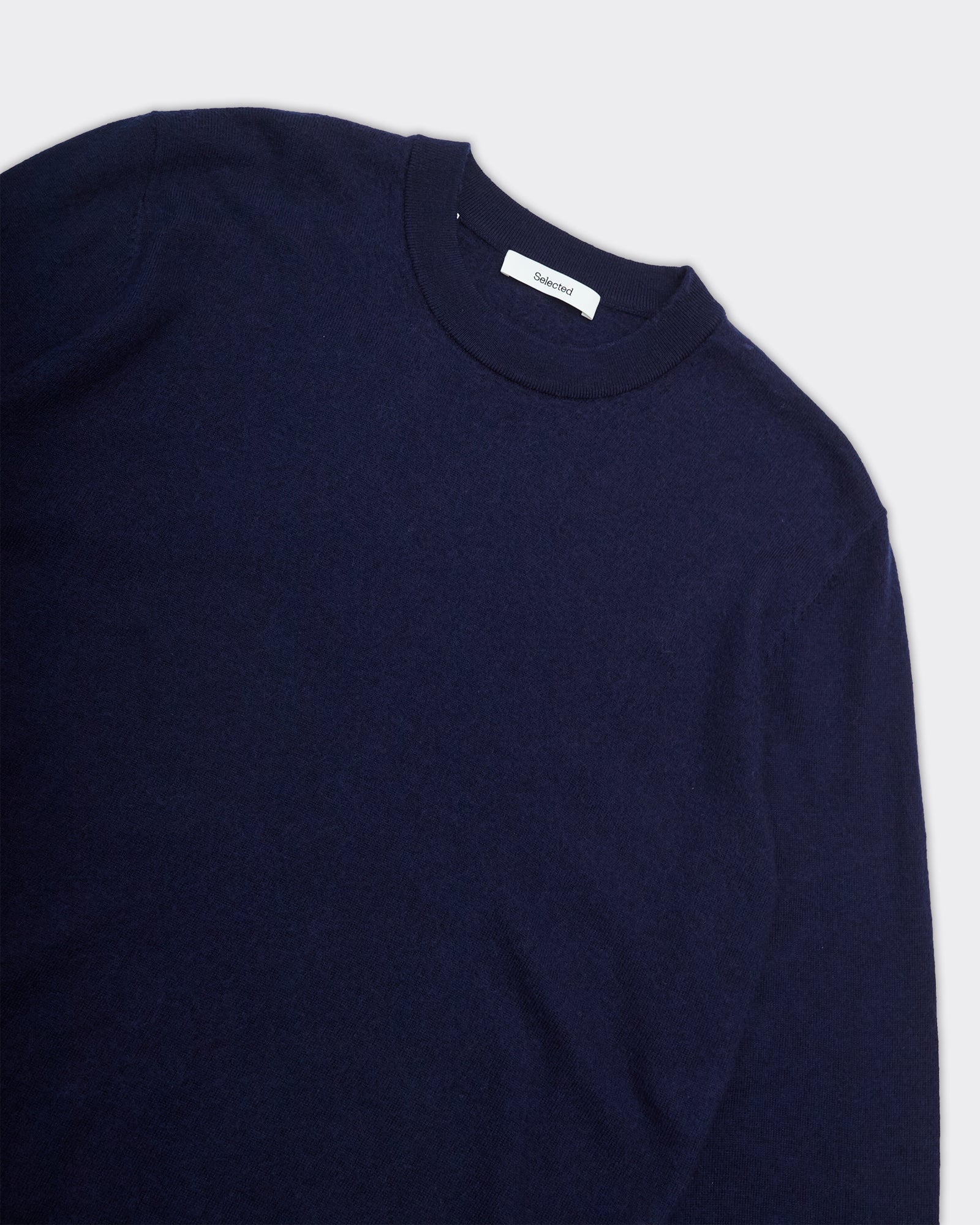 Maglione Relaxed Tray Merino Brushed Navy Blazer