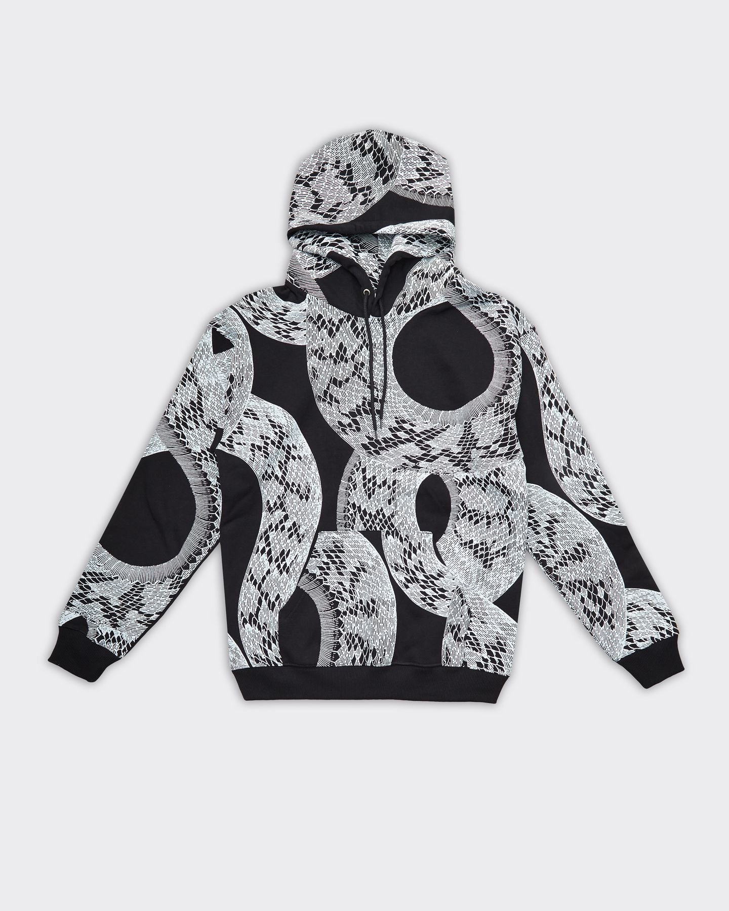 Black Boa Hoodie