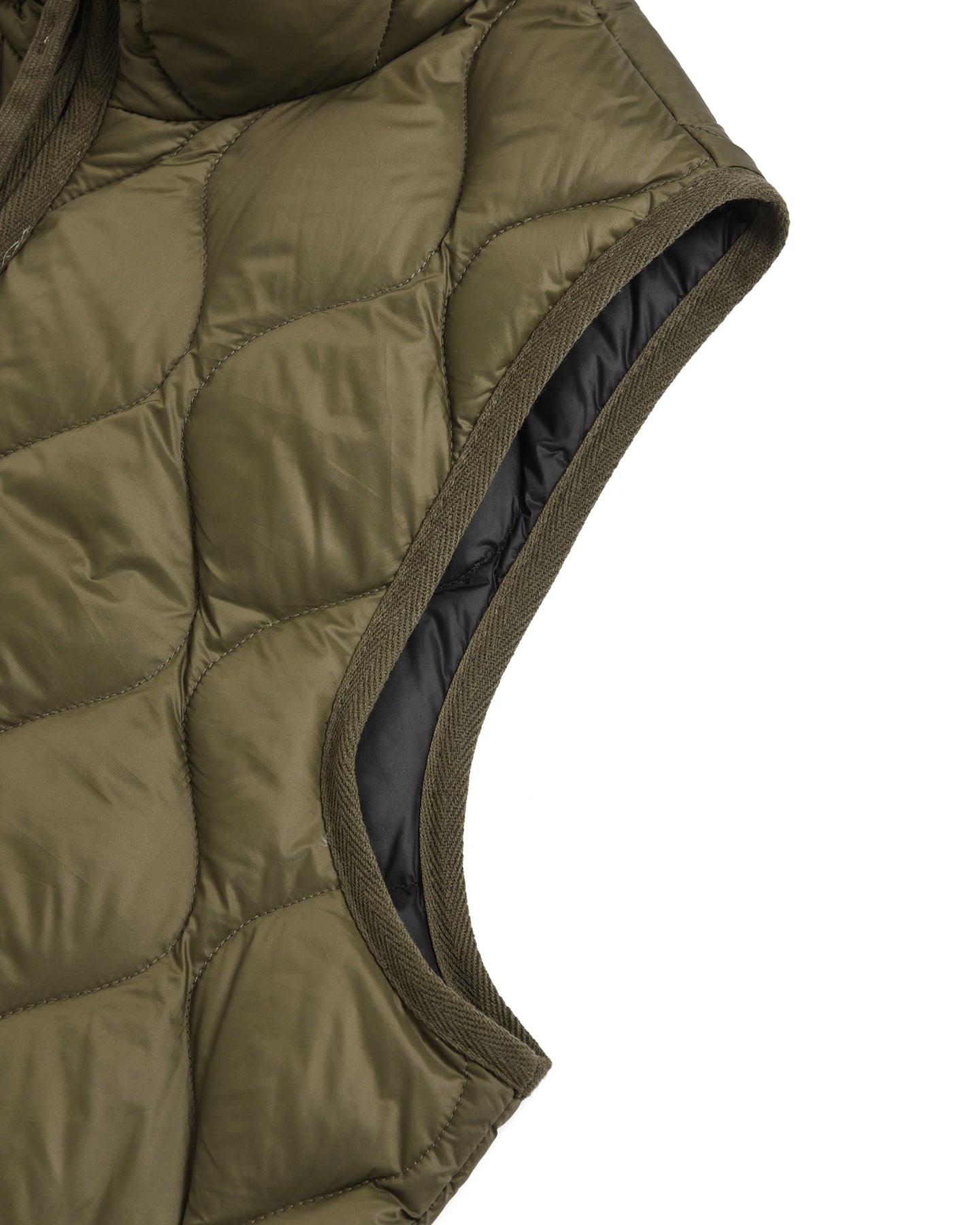 Vest V-Neck Military W-Zip Dark Olive