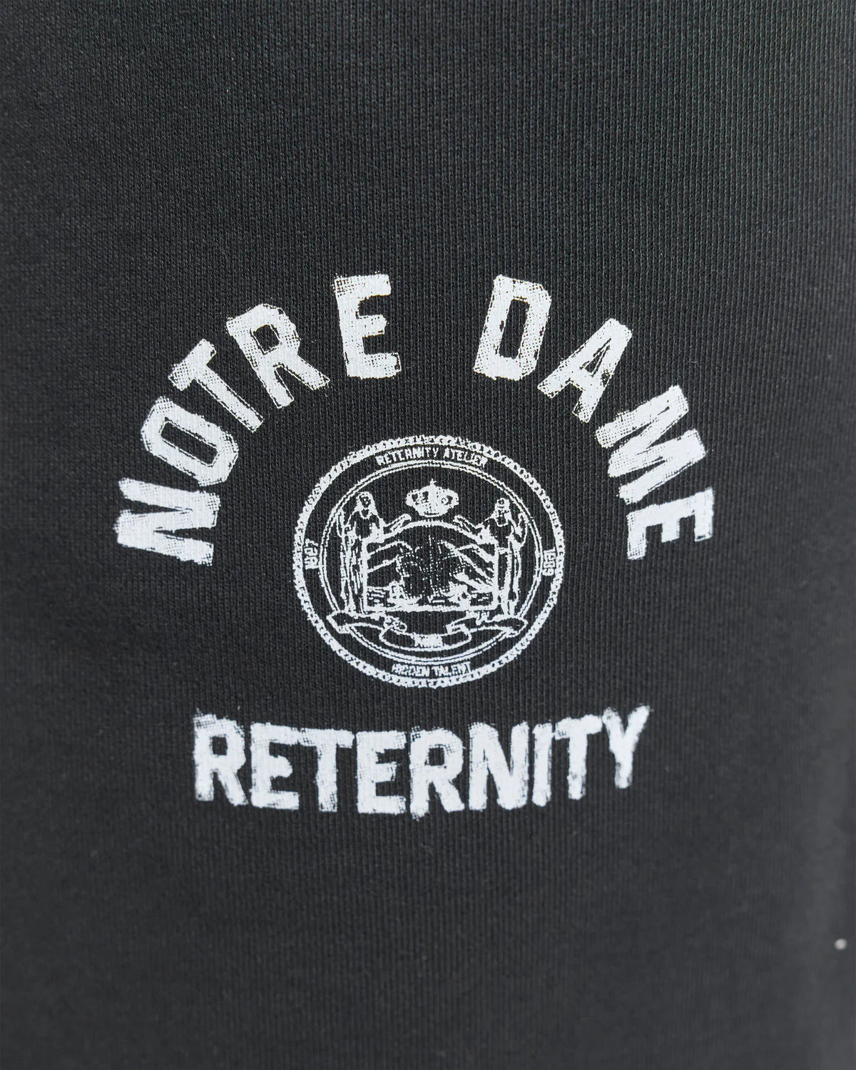 Shorts Cotton Notre Dame Neri