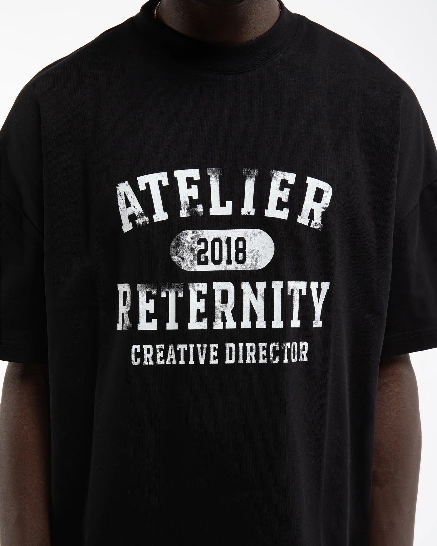 T-Shirt Atelier Emblem Nera