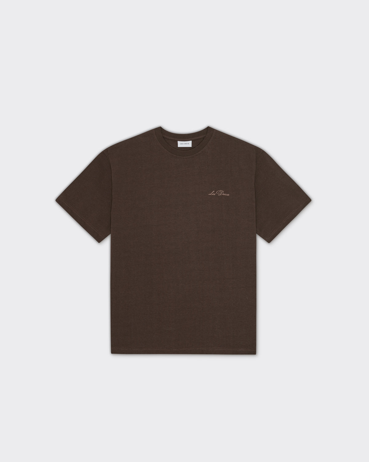 T-Shirt Crew Turkish Coffee Brown