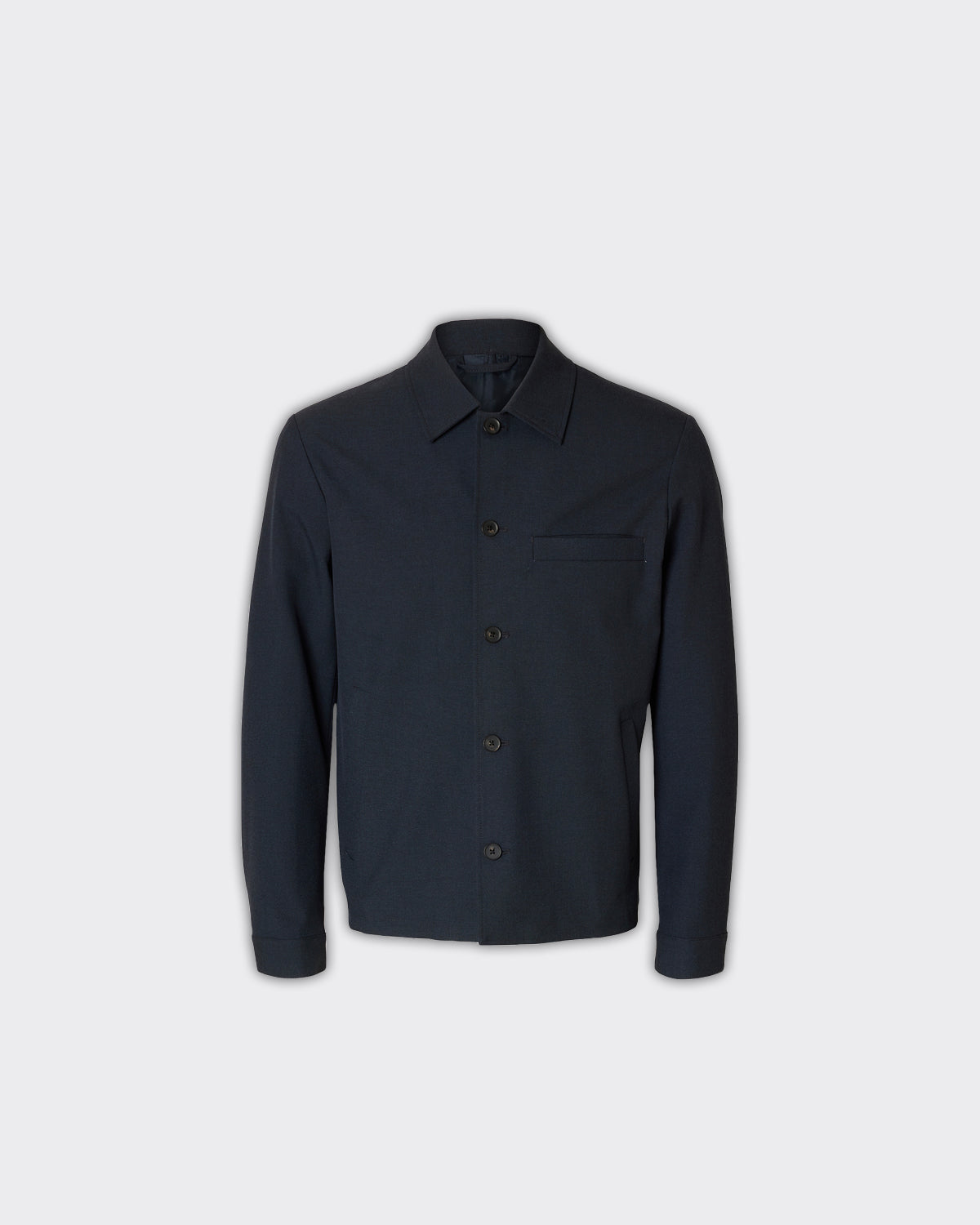 Giacca Overshirt Robert Dark Sapphire