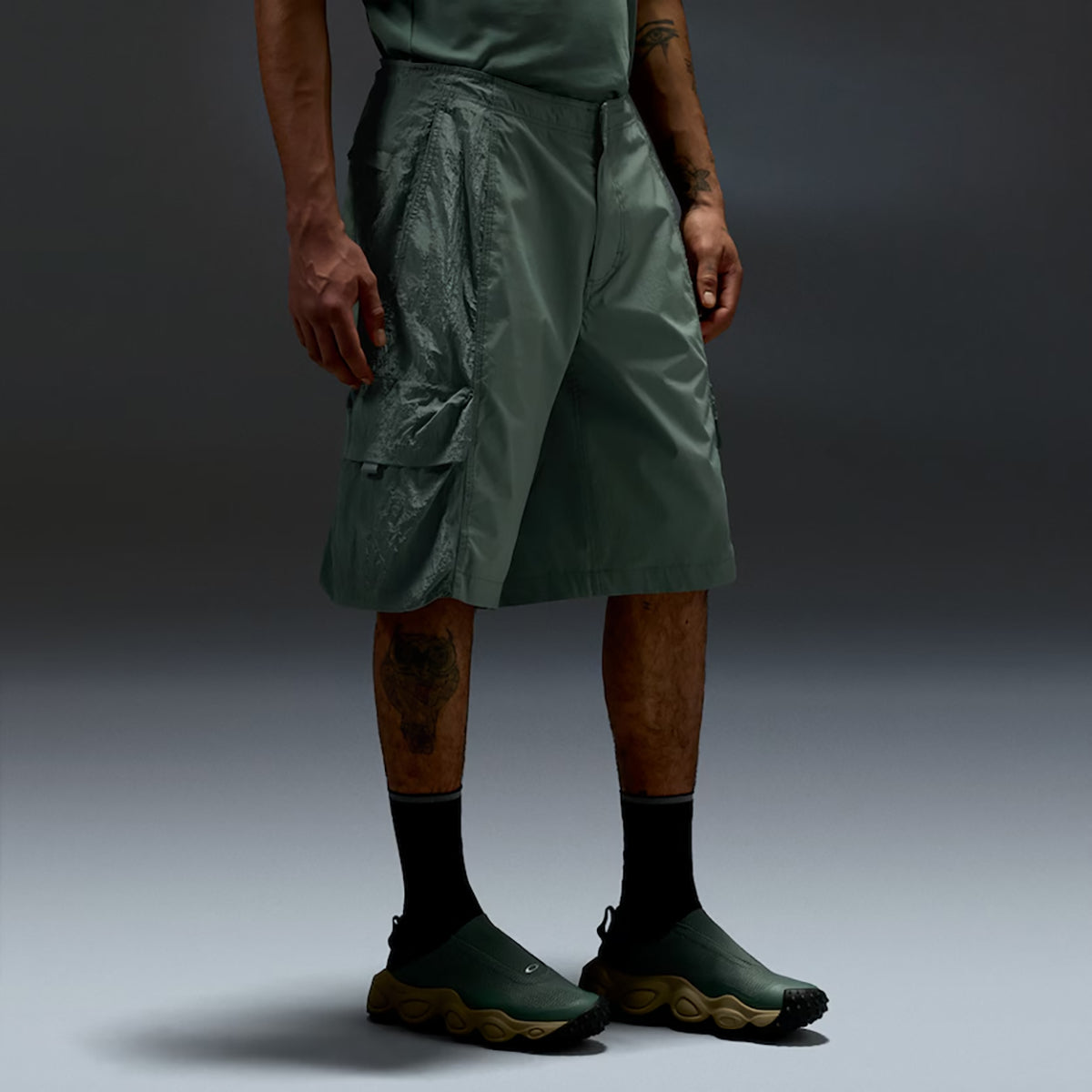 Cargo Reserve Moment Aviator Green Shorts