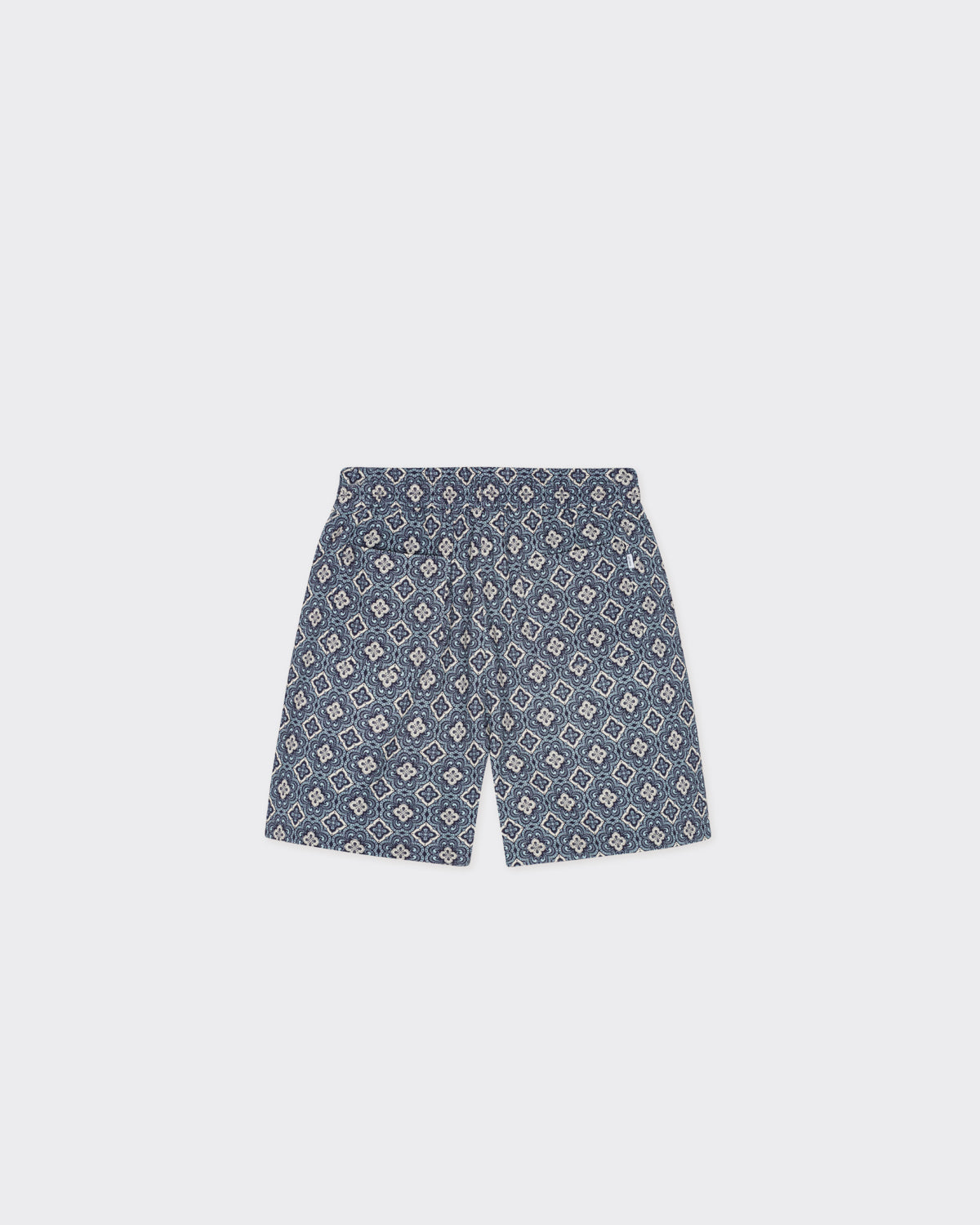Shorts Harry Arabesque Aop Blue Fog