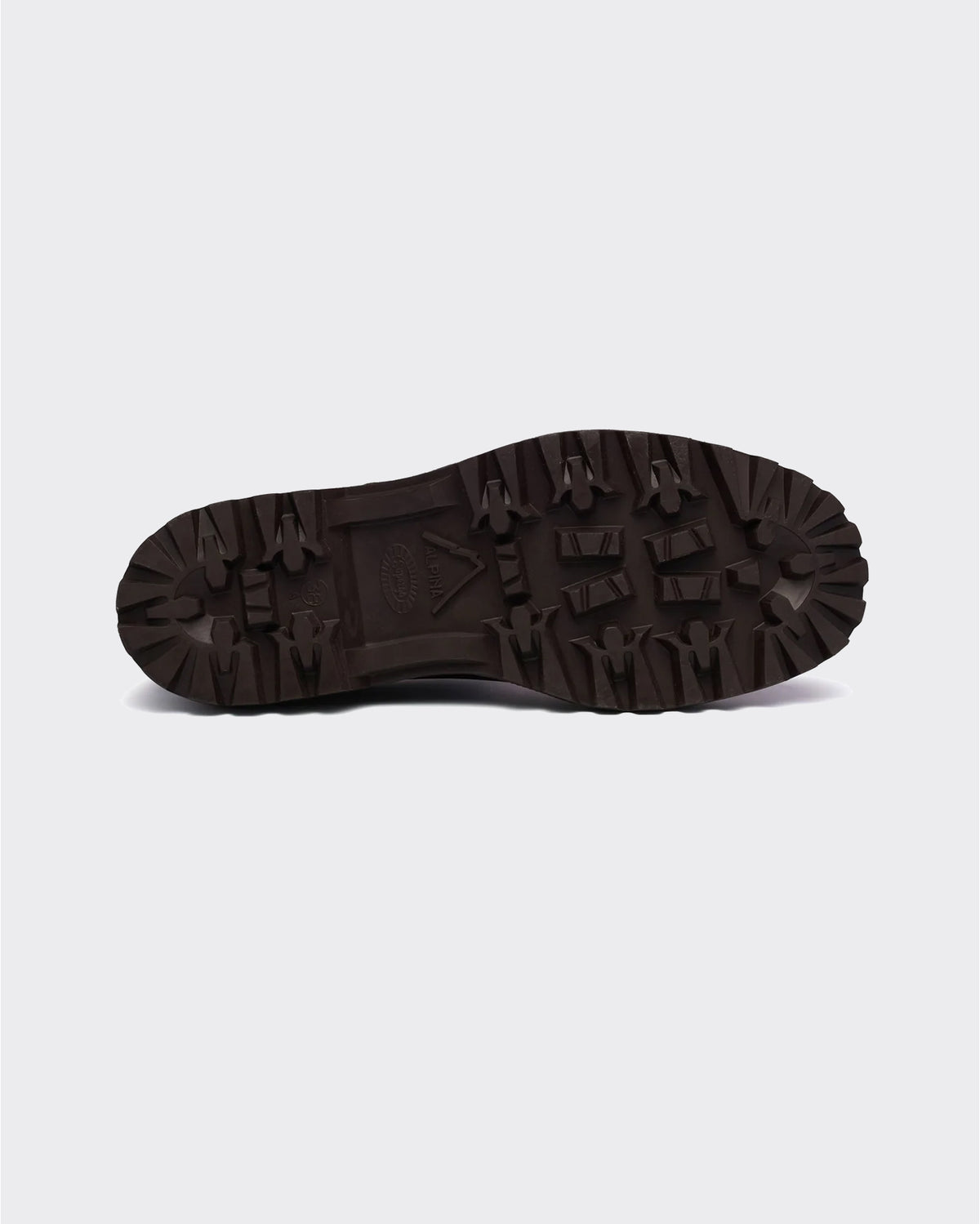 Scarpa Mule Rubber Marrone
