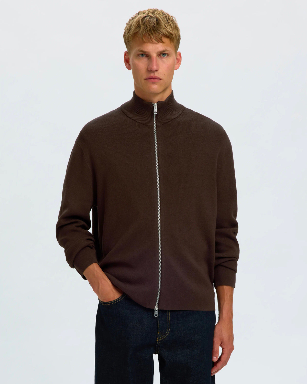 Cardigan Teller Full Zip Delicioso