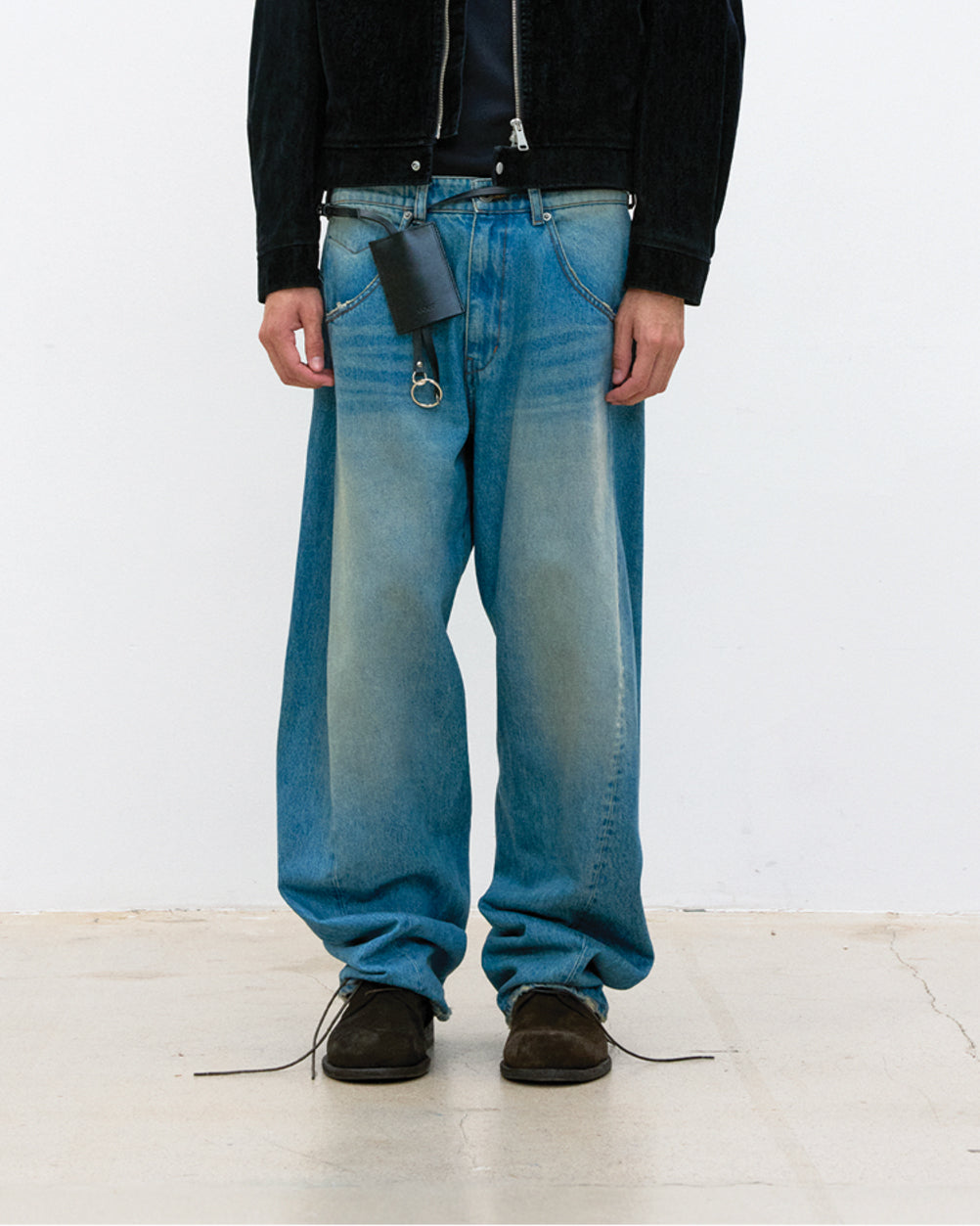 Jeans Engineer Denim Washed Indigo