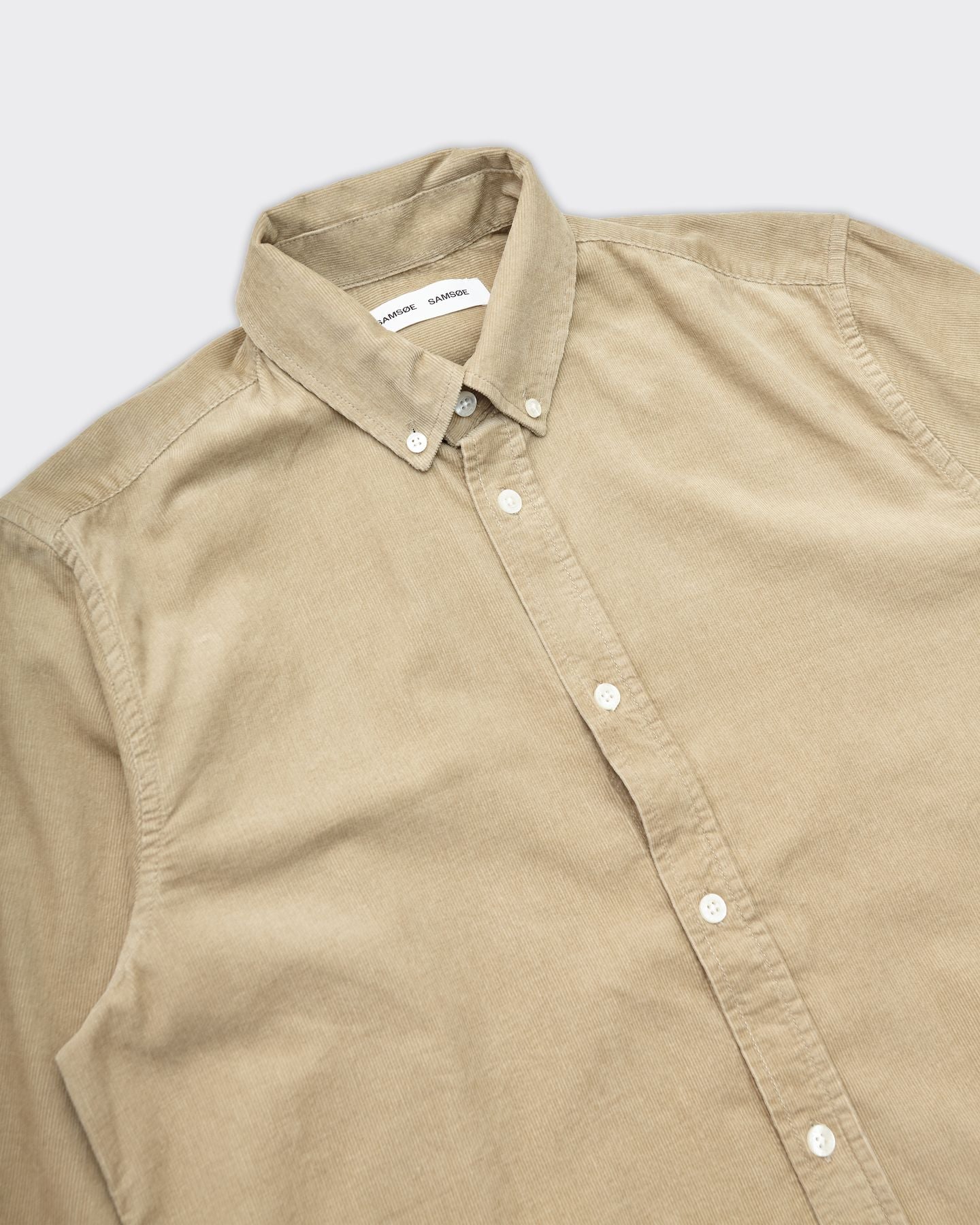 Liam Corduroy Cream Shirt