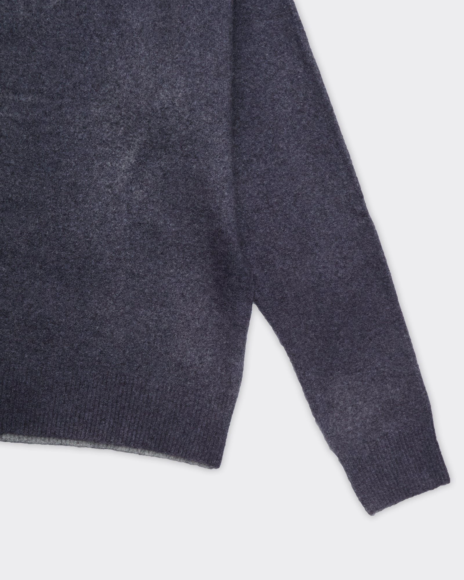 Crewneck Knit Over Grigia
