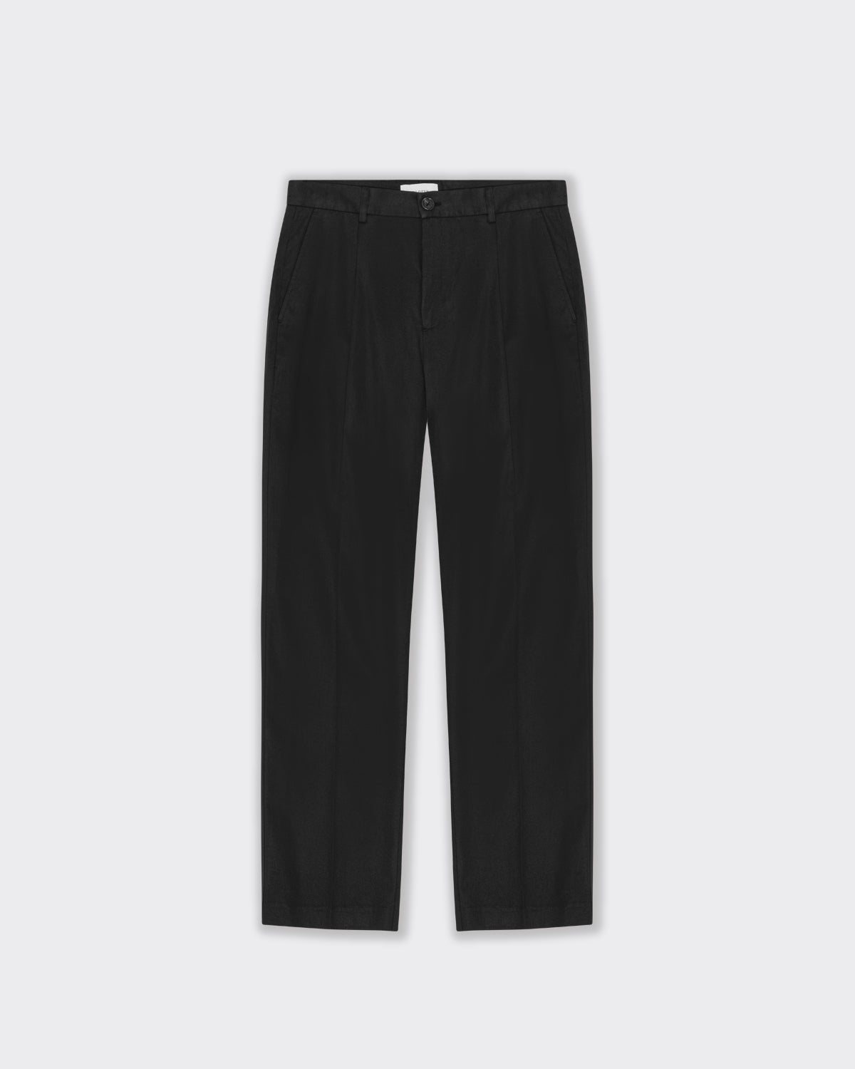 Pantalone Reece Pleated Twill Suit Nero