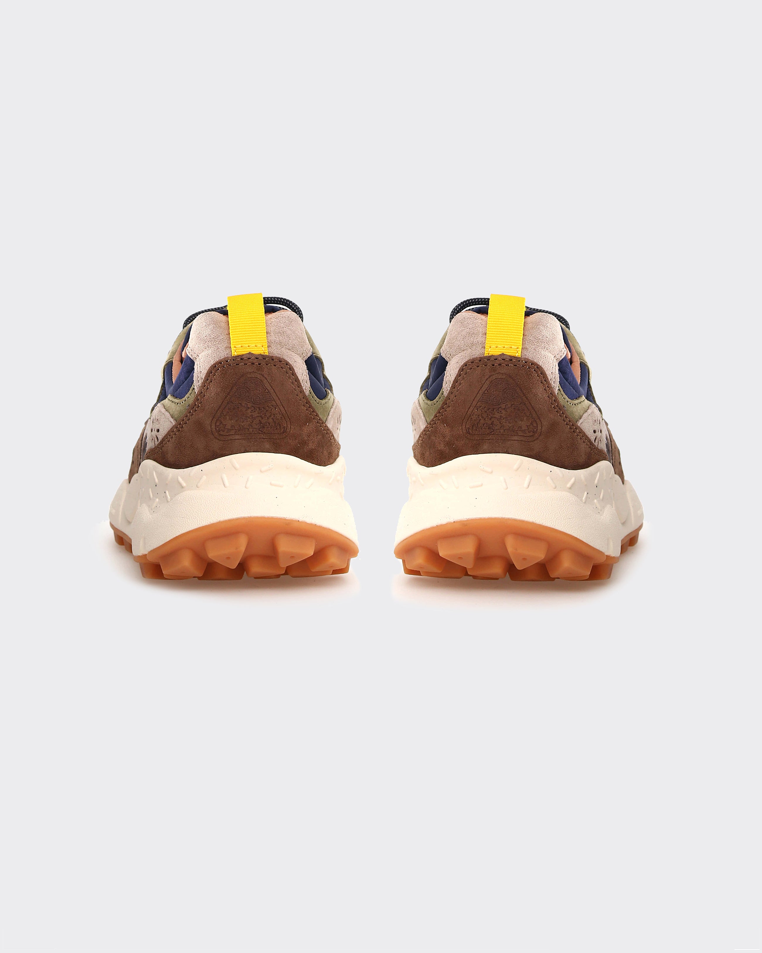 Sneakers Yamano 3 Suede-Nylon Dark Grey/Brown