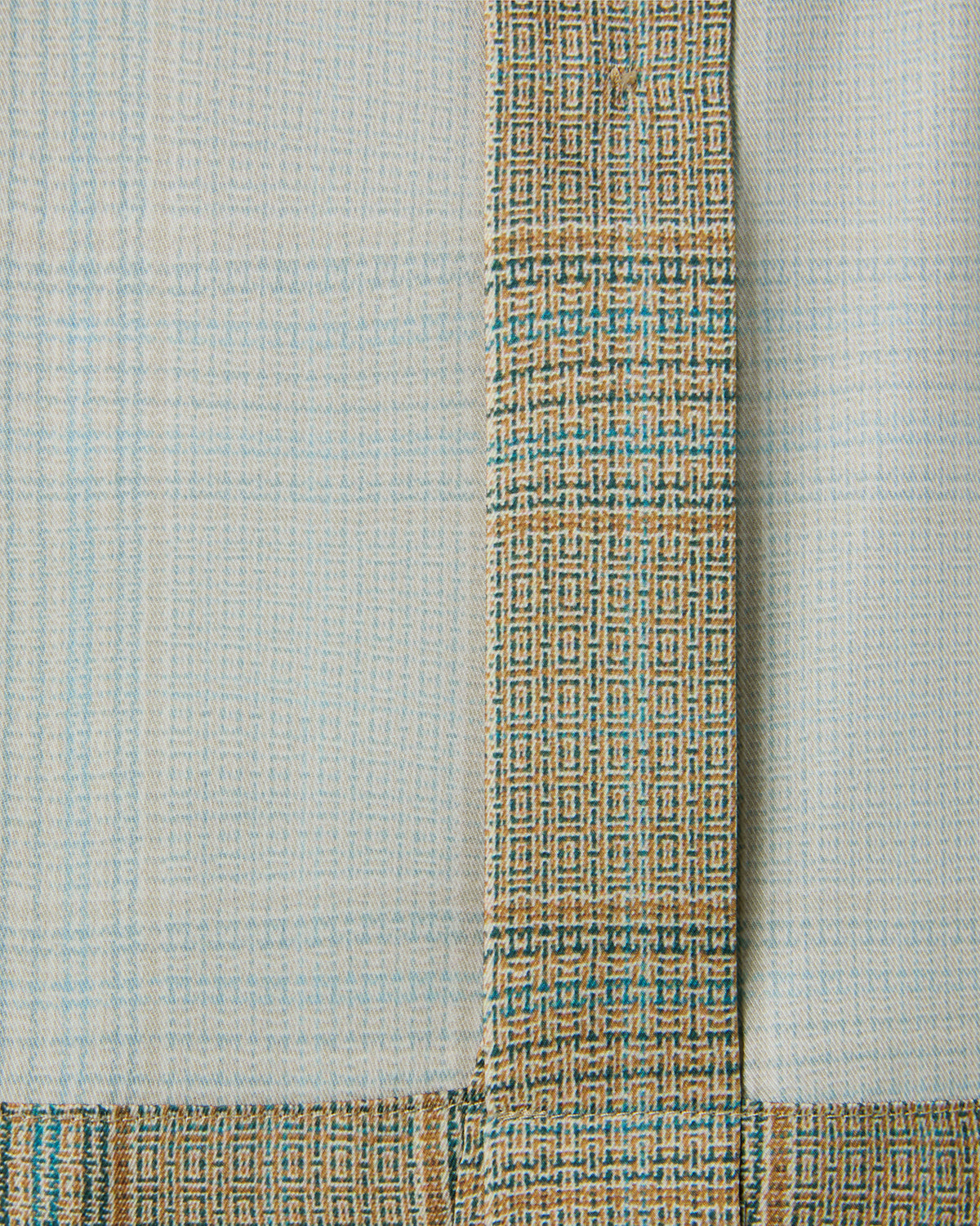 Camicia 70S Vintage Check Beige Khaki