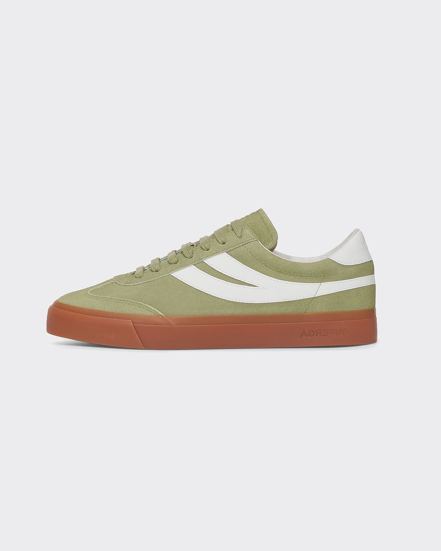 Sneakers 4834 CLUB S SWALLOW SUEDE GREEN SAGE/GUM