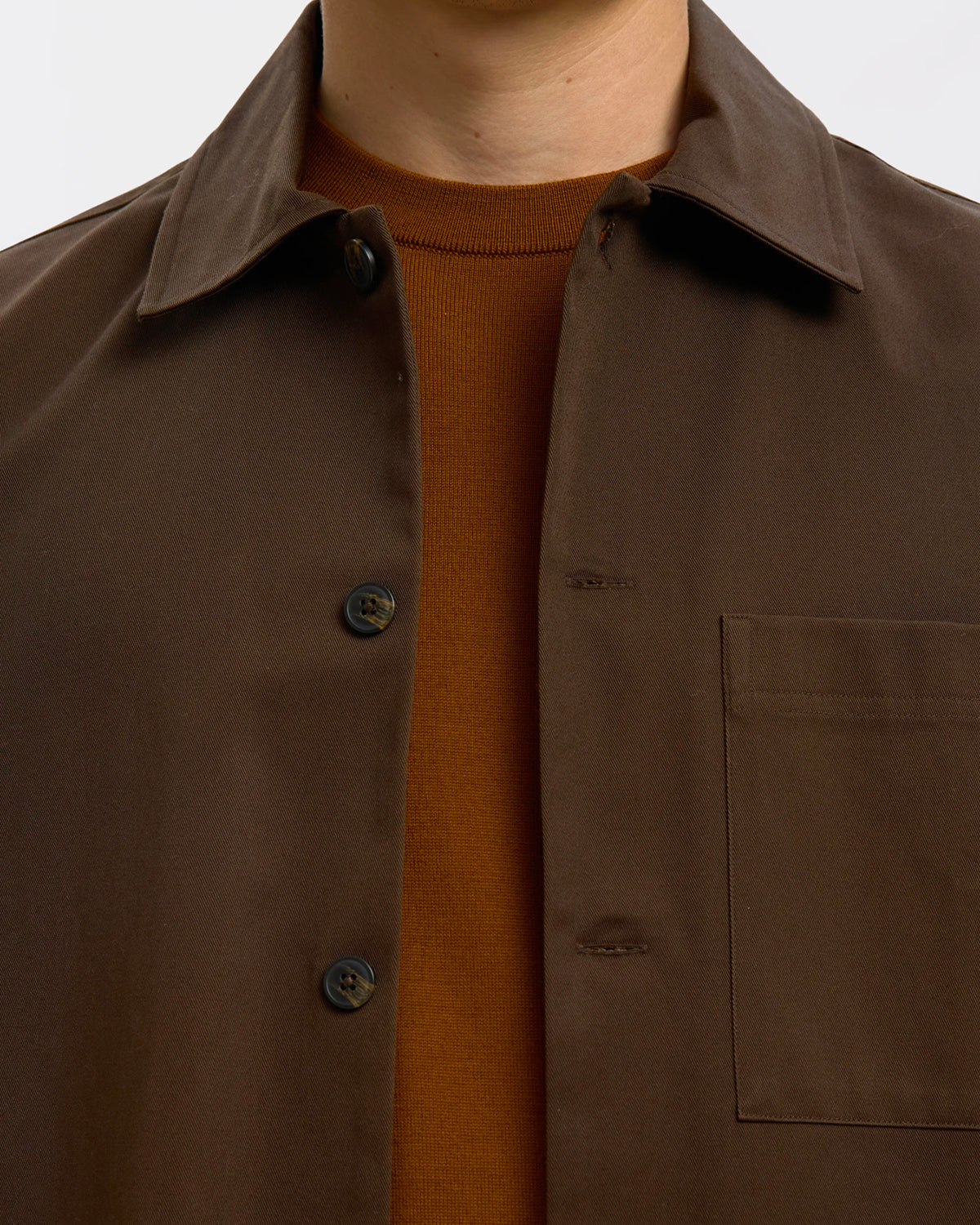 Overshirt Motto Tate Heavy Twill Delicioso